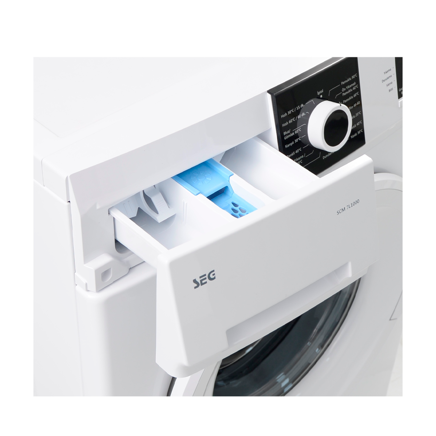 Seg SCM 7L1000 7 Kg / 1000 Devir Çamaşır Makinesi - Görsel 4