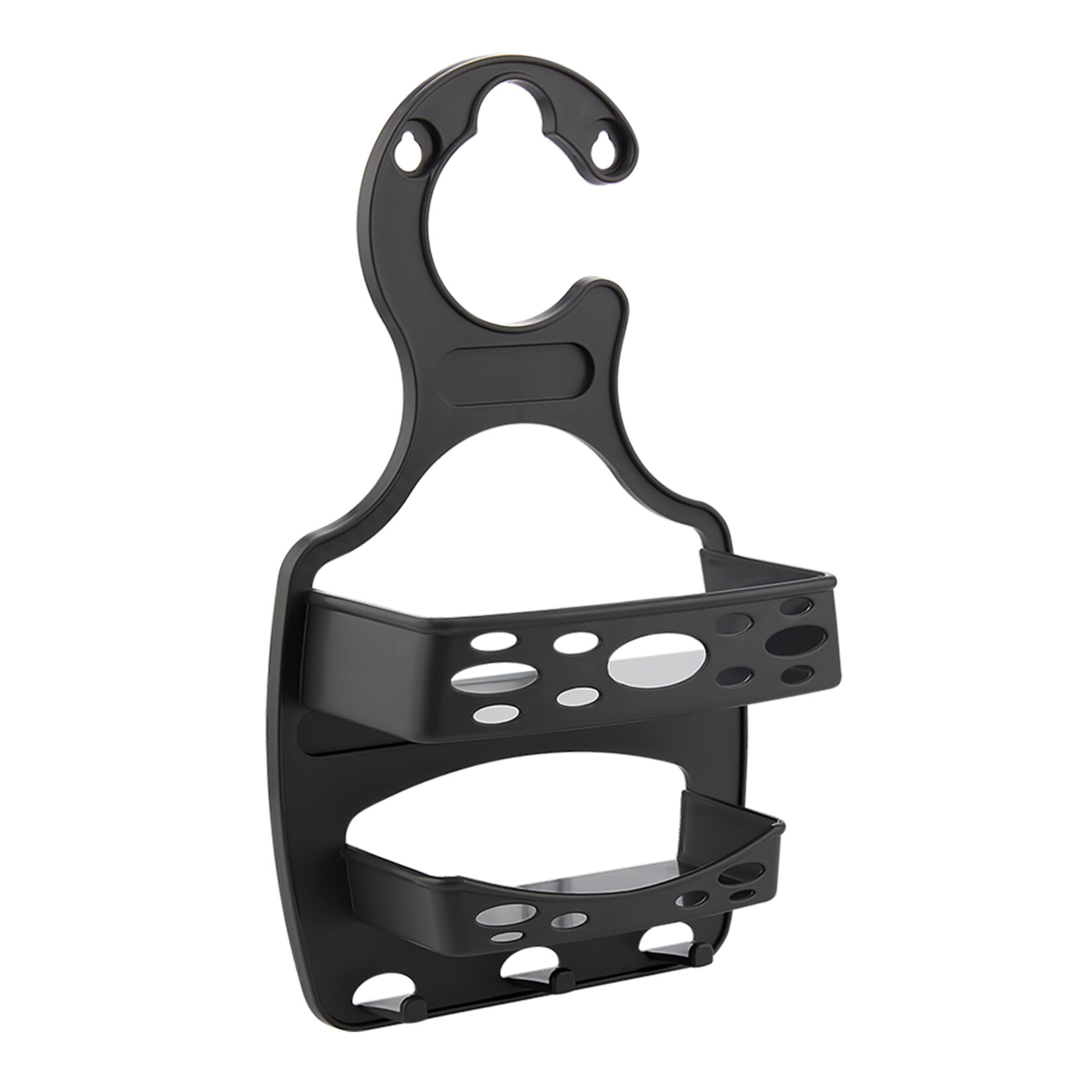 Viamart Askılı Plastik Duşakabin Şampuan ve Sabunluk Raf