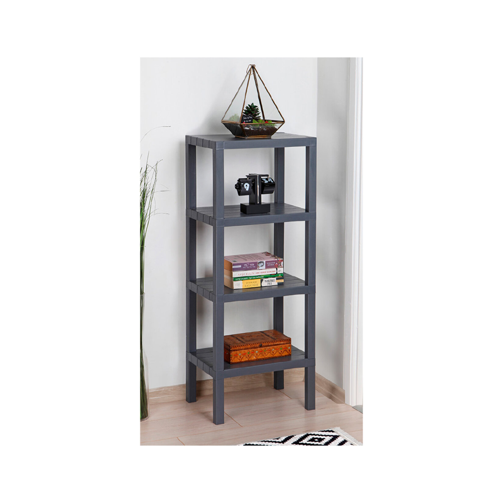 Fınehome 4 Katlı Modüler Çok Amaçlı Raf - Görsel 2