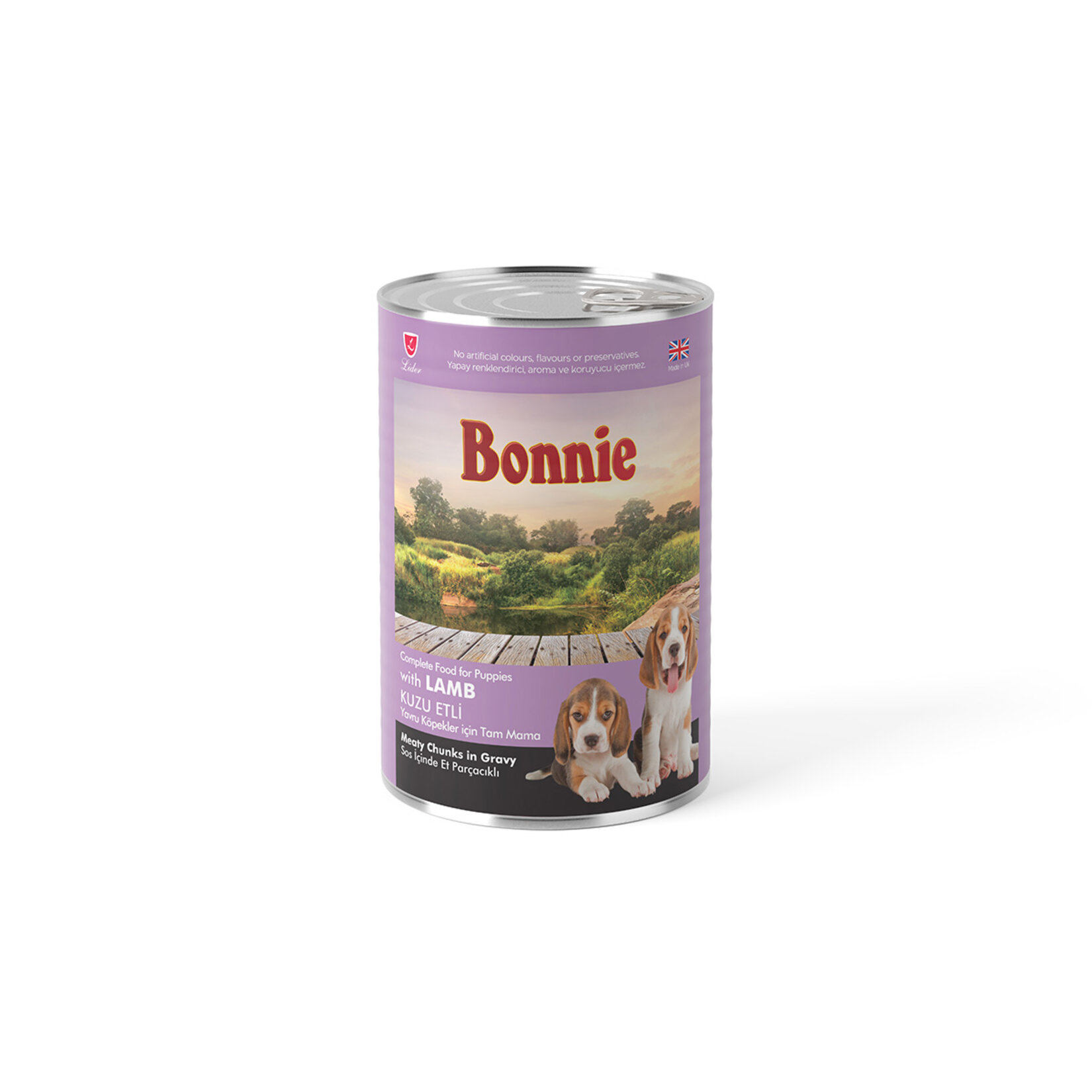 Bonnie Kuzu Etli Yavru Köpek Maması 400 G
