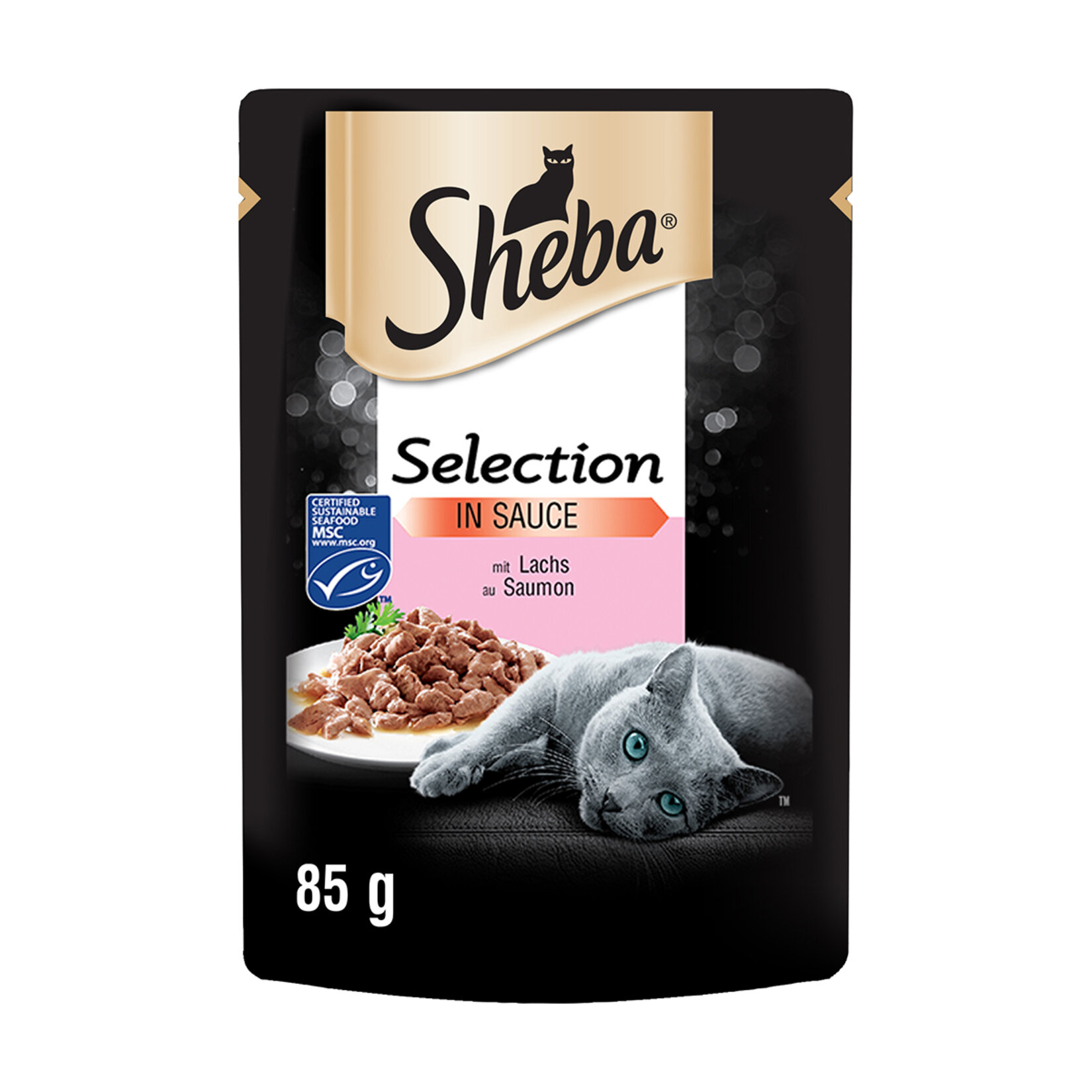 Sheba Somonlu Poşet Yaş Mama 85 G - Görsel 1