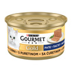 Gourmet Gold Kıyılmış Hindili Yaş Kedi Maması Konserve 85 G - Görsel 1