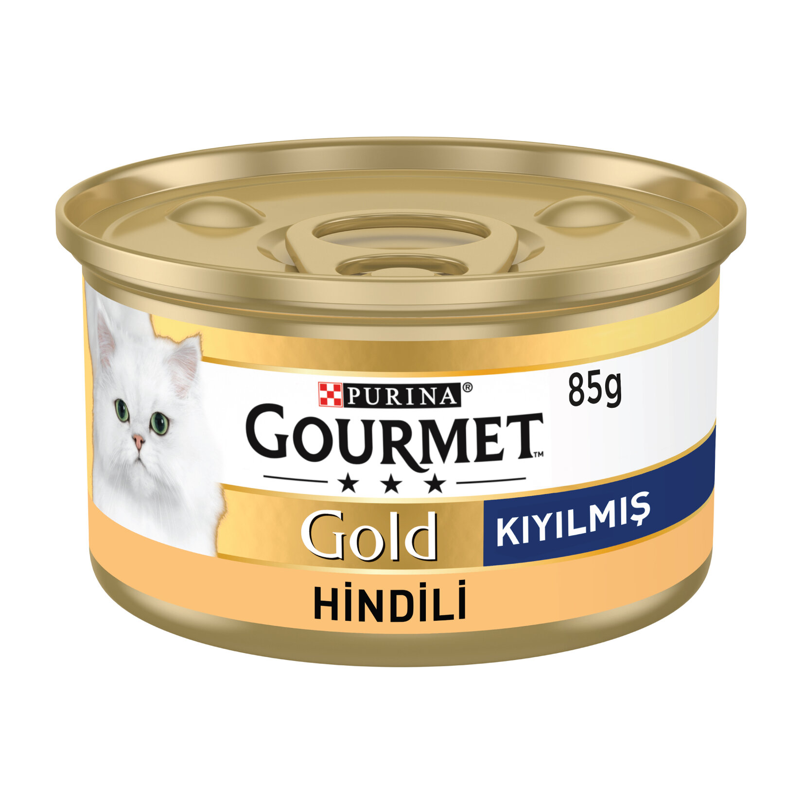 Gourmet Gold Kıyılmış Hindili Yaş Kedi Maması Konserve 85 G - Görsel 2