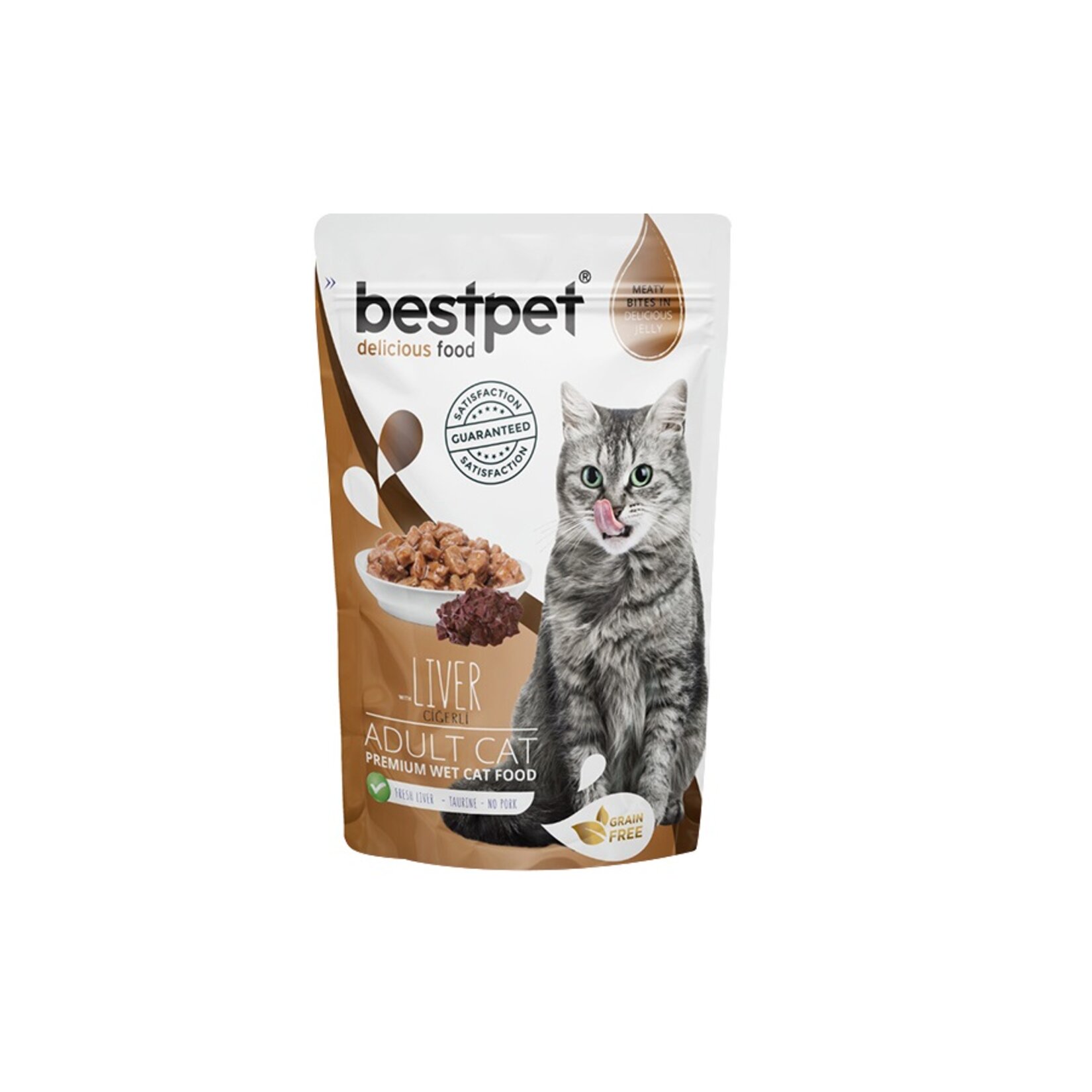 Bestpet Ciğerli Kedi Pouch 85 G