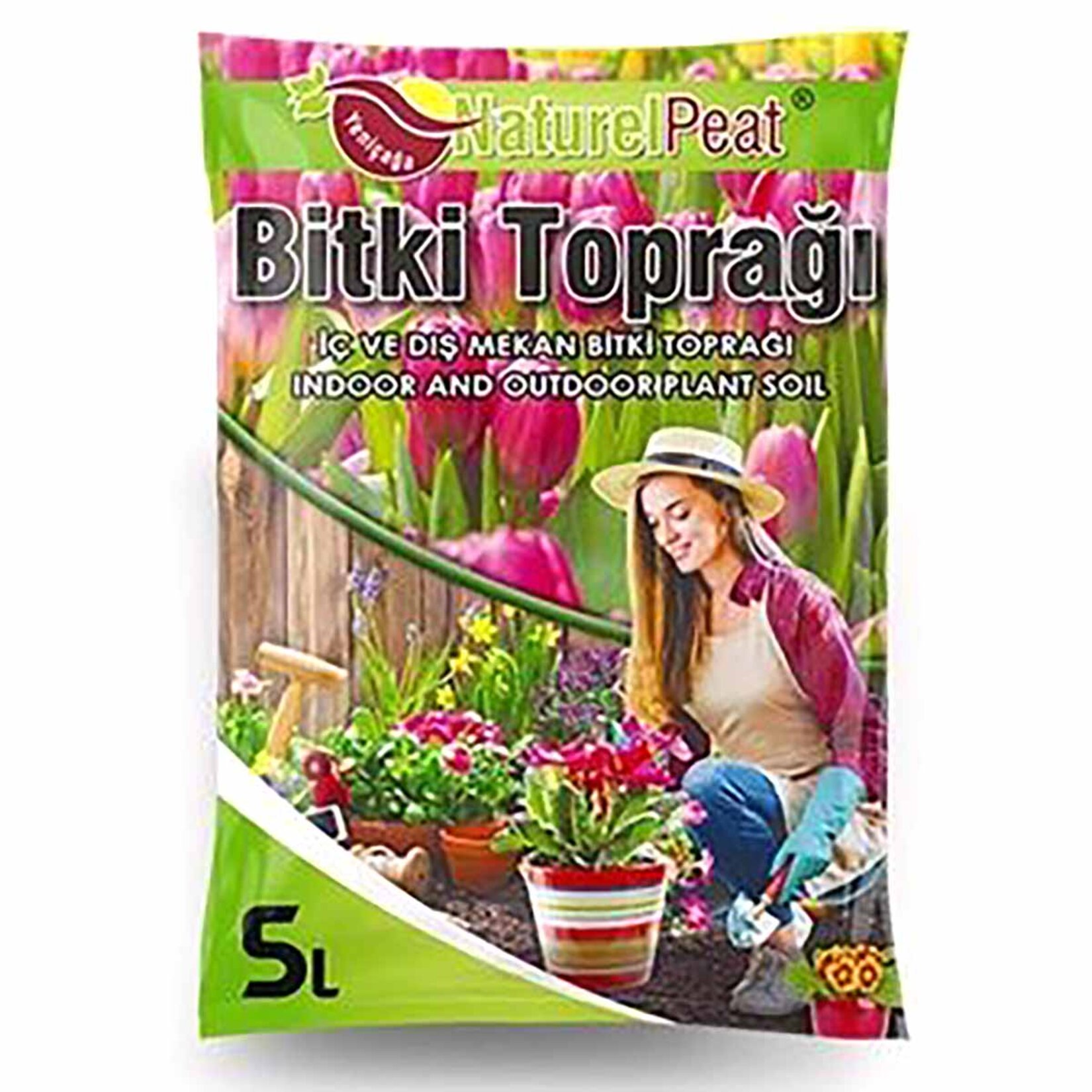 Naturelpeat Çiçek ve Saksı Toprağı 5 L
