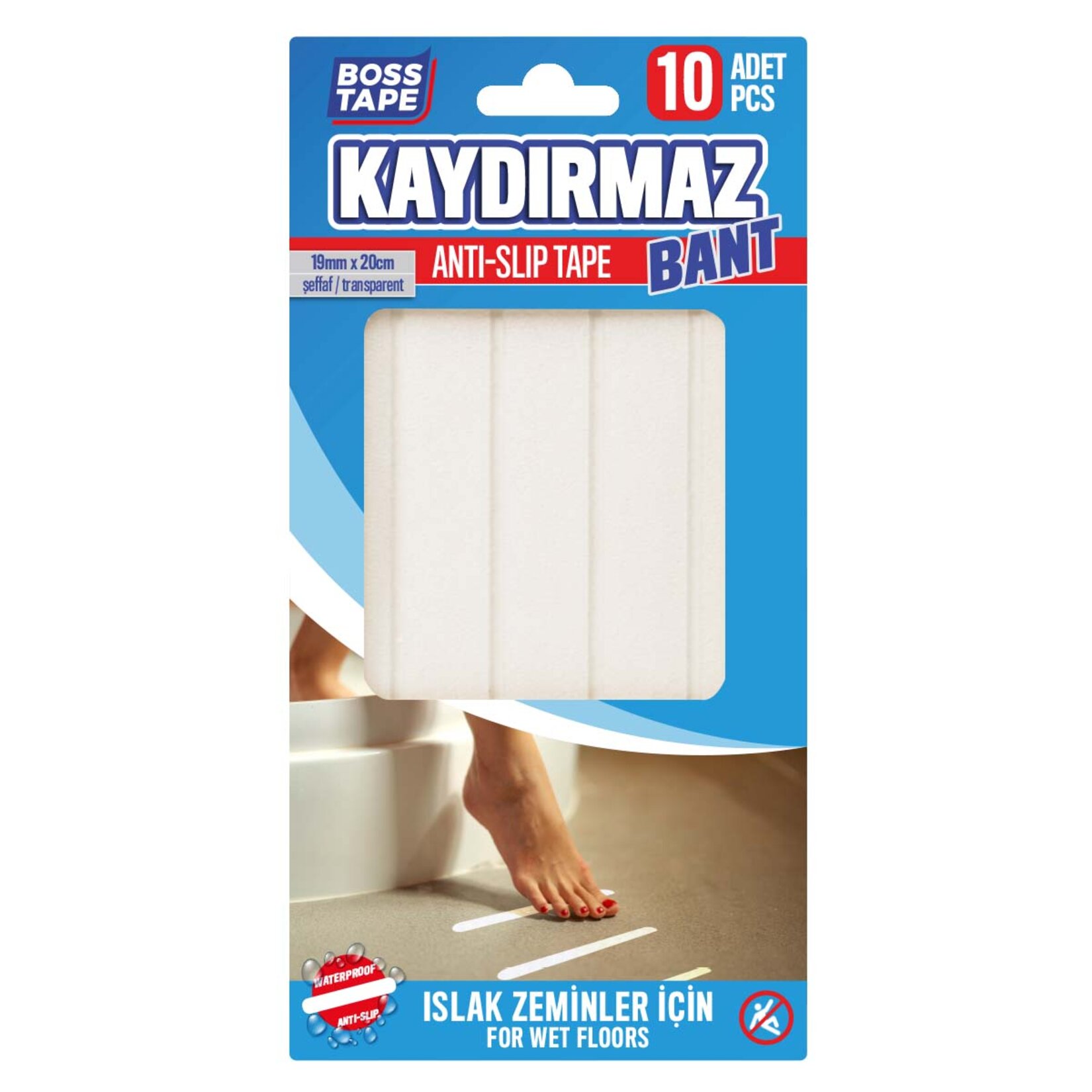 Boss Tape Banyo Zemin Kaydırmaz Şerit