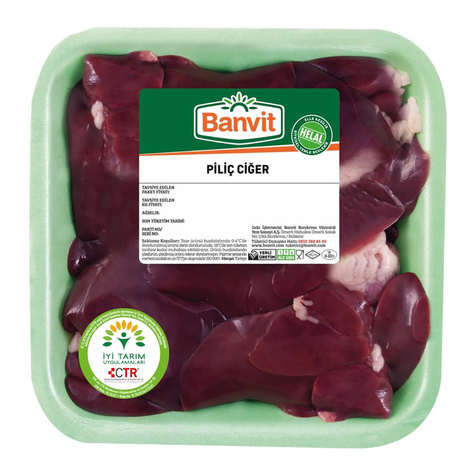 Banvit Piliç Ciğer Kg