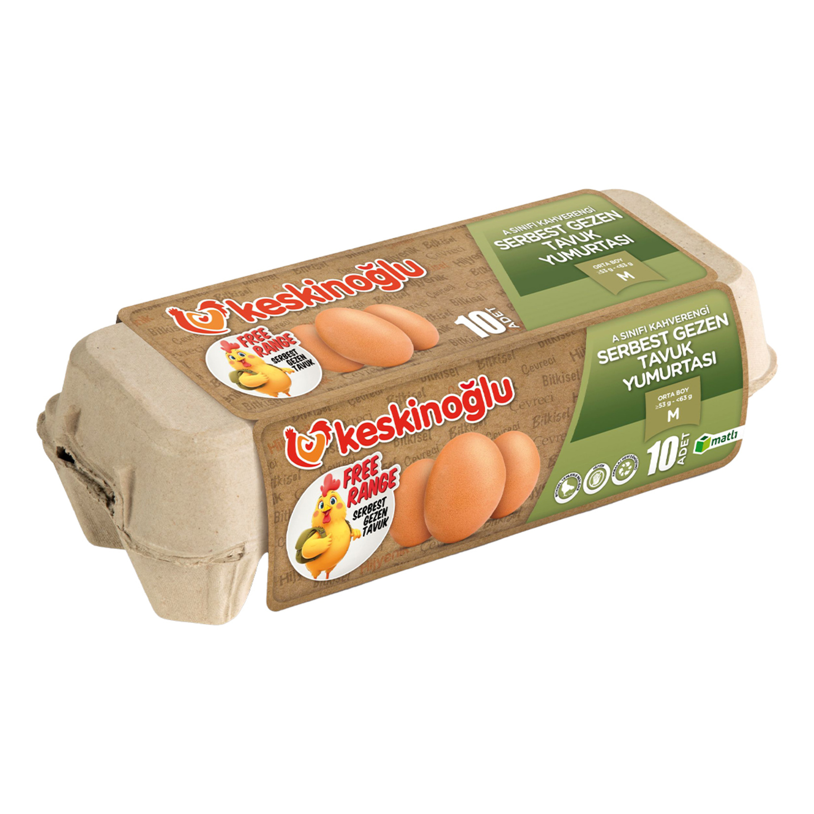 Keskinoğlu Free Range M 10'lu Yumurta