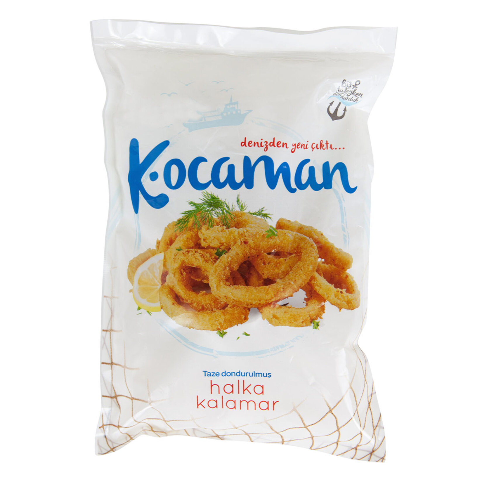 Kocaman Halka Kalamar 500 G