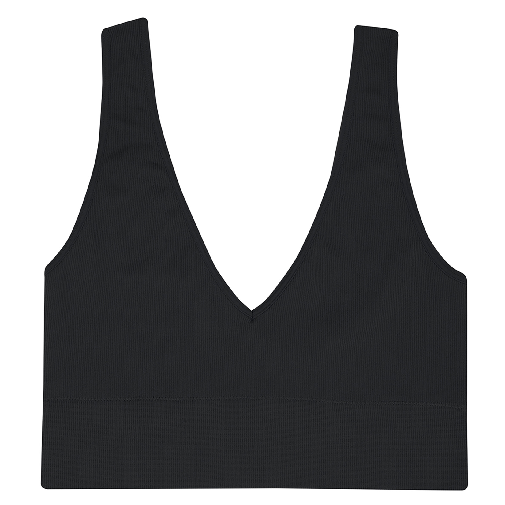 Body Pure Fitilli Büstiyer Siyah XL
