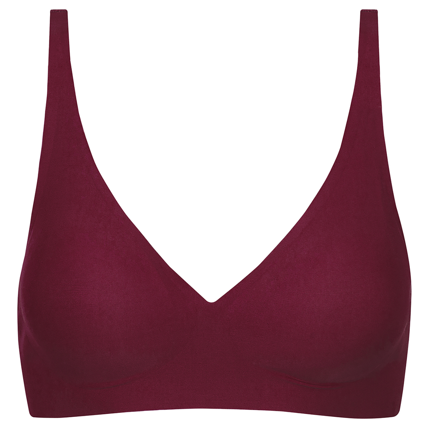 Body Pure Lazer Kesim Sütyen Bordo M