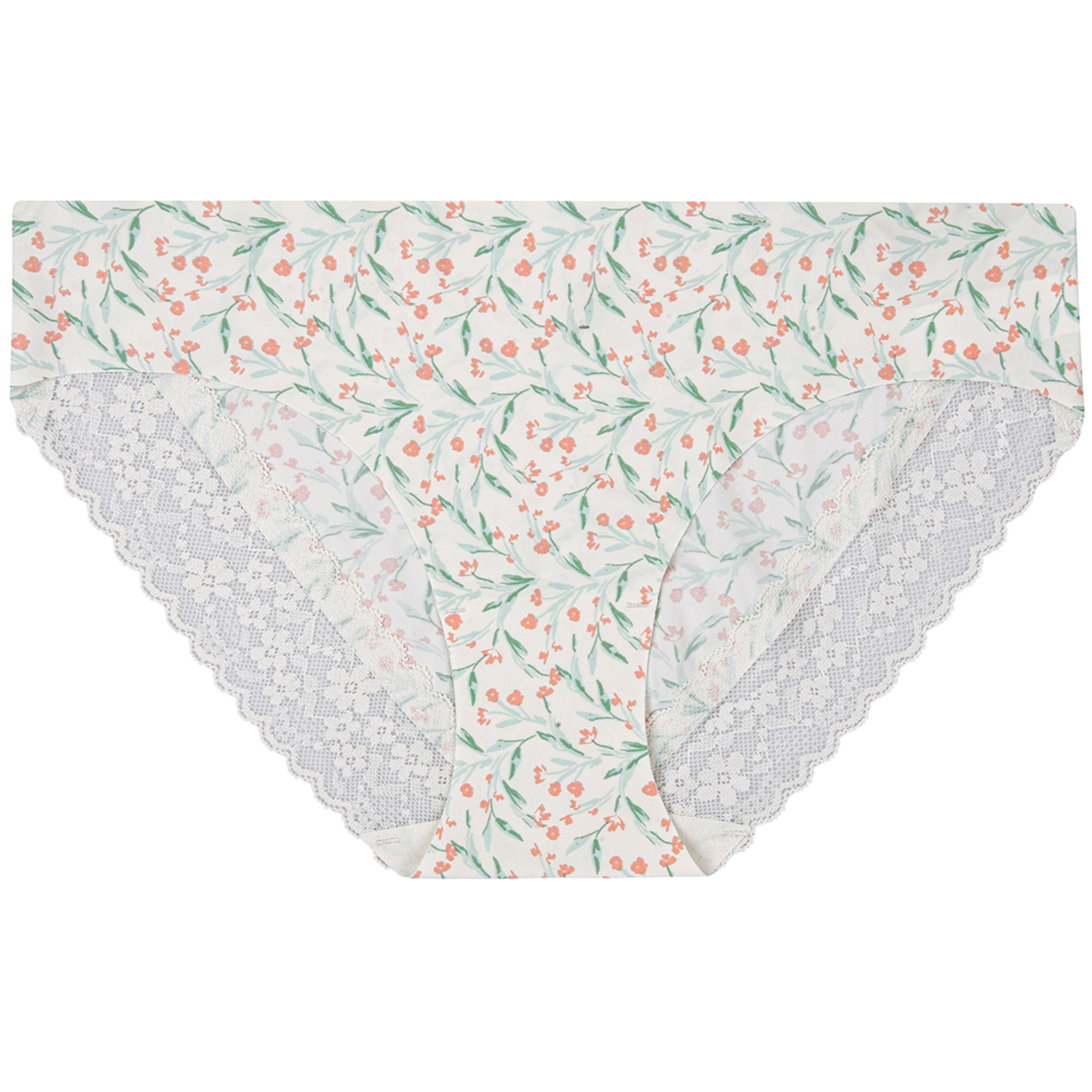 Body Pure Dantelli Lazer Kesim Slip L - Görsel 1