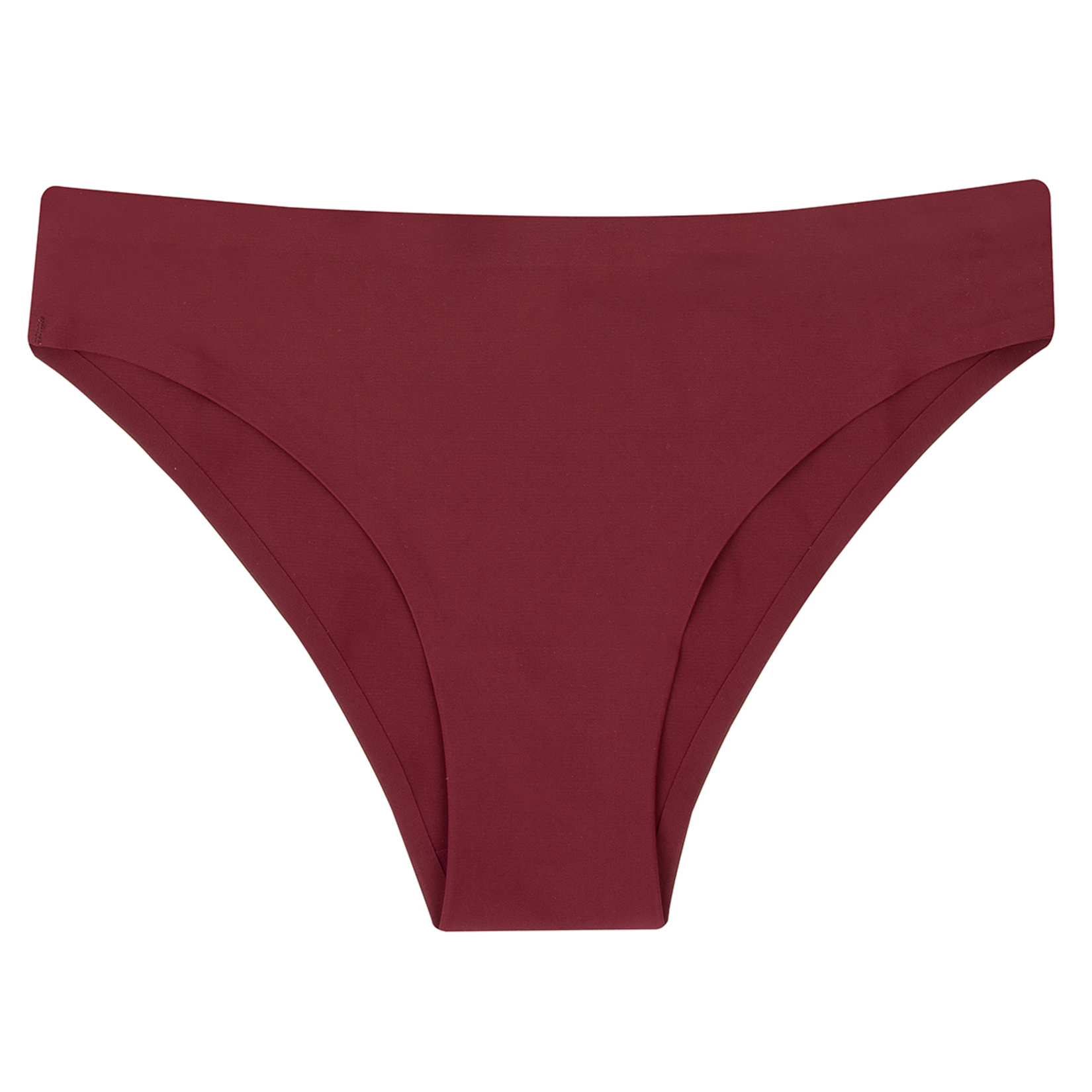 Body Pure Lazer Kesim Hipster Bordo L