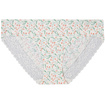 Body Pure Desenli Dantel Kenarlı Slip S - Görsel 1