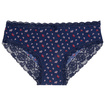Body Pure Desenli Dantel Kenarlı Slip M - Görsel 1