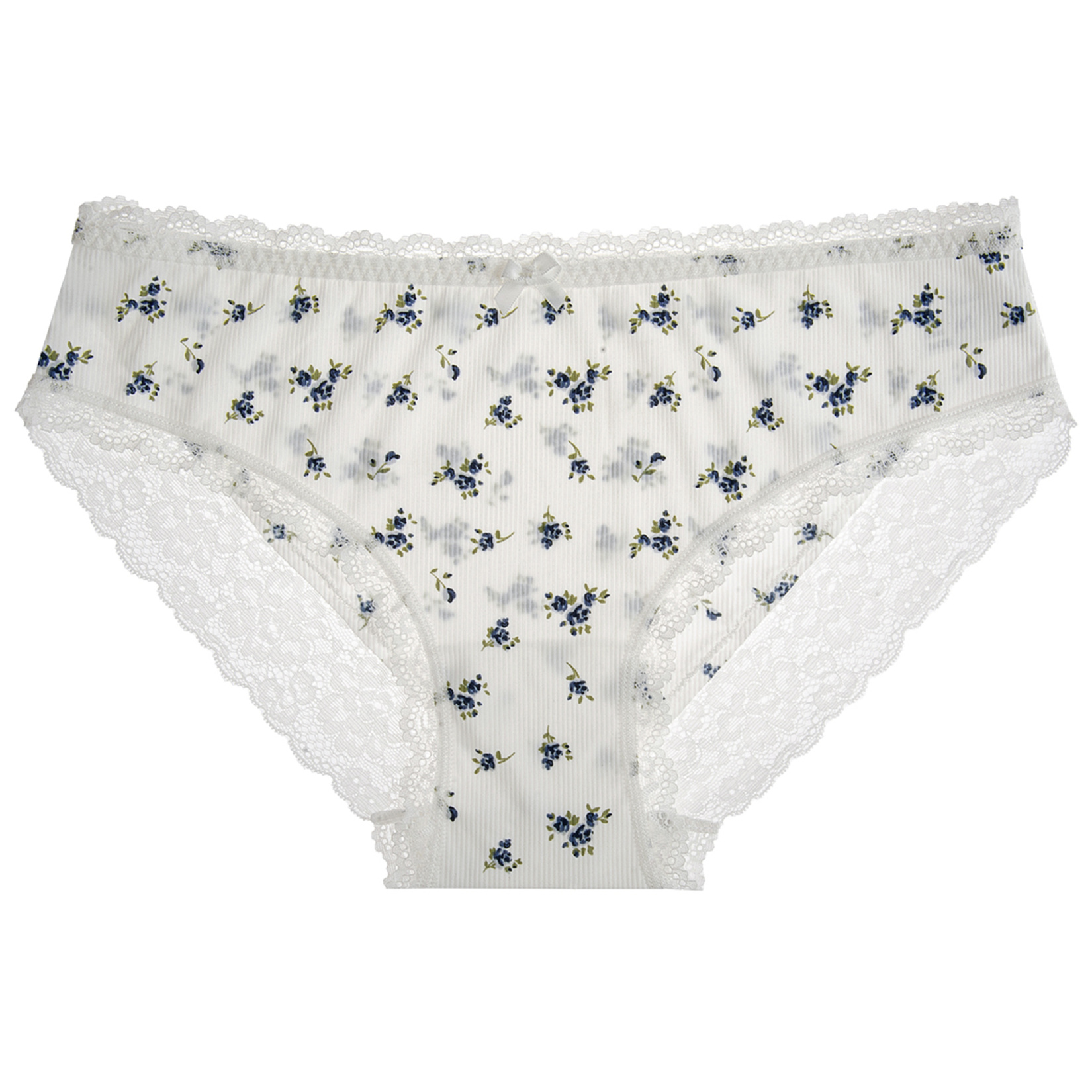 Body Pure Desenli Dantel Kenarlı Slip M - Görsel 2