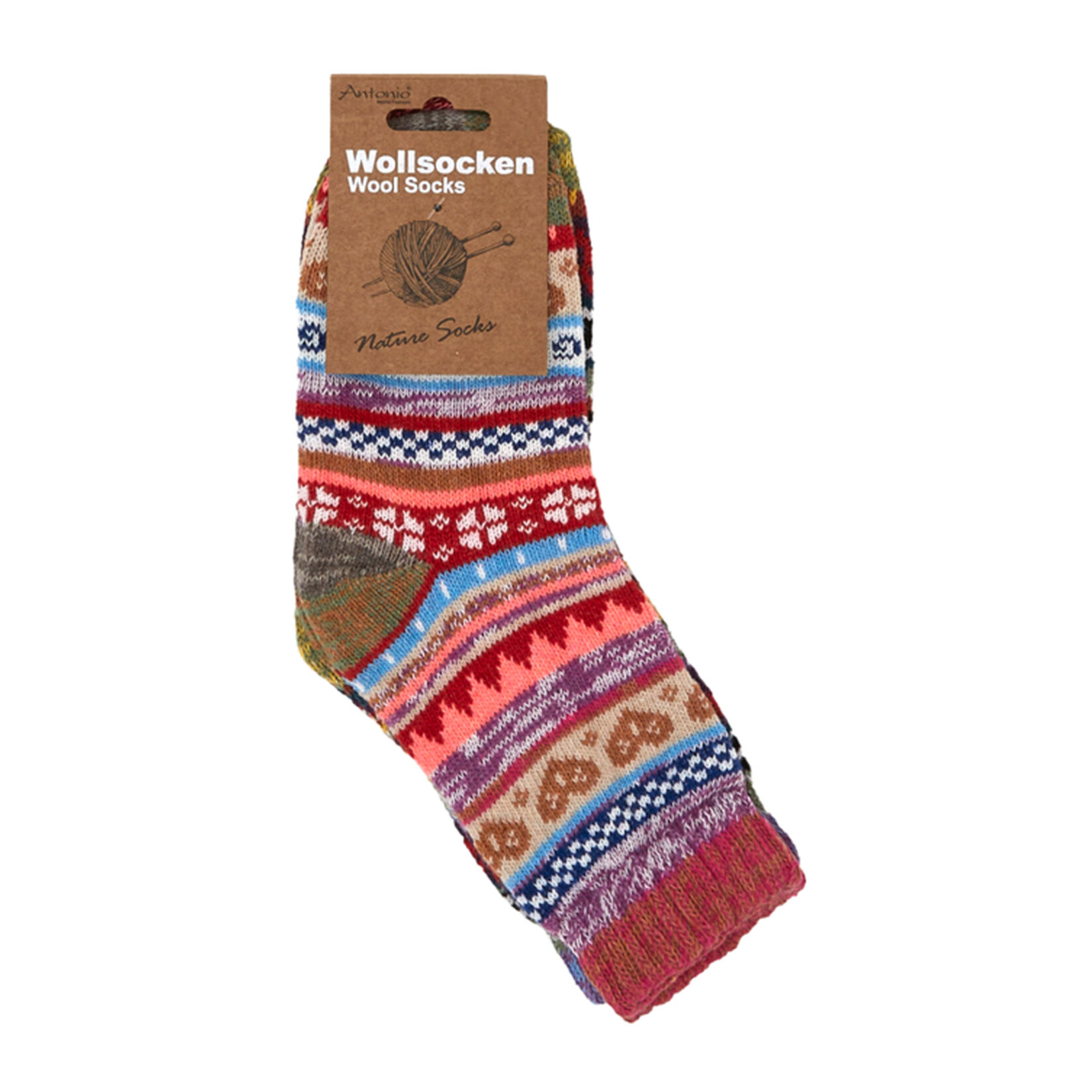 Antonio Renkli Çorap 2'li - Görsel 2
