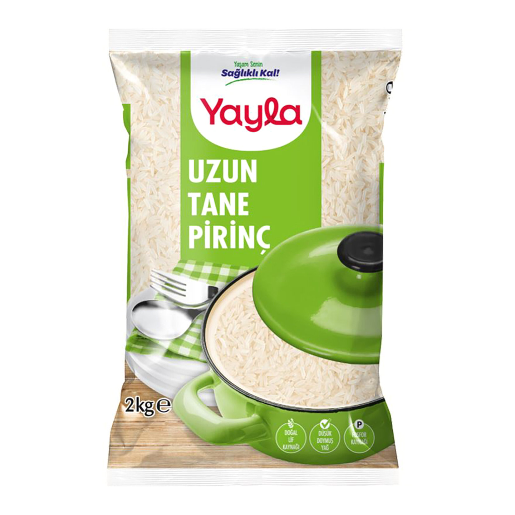 Yayla Uzun Tane Pirinç 2 Kg
