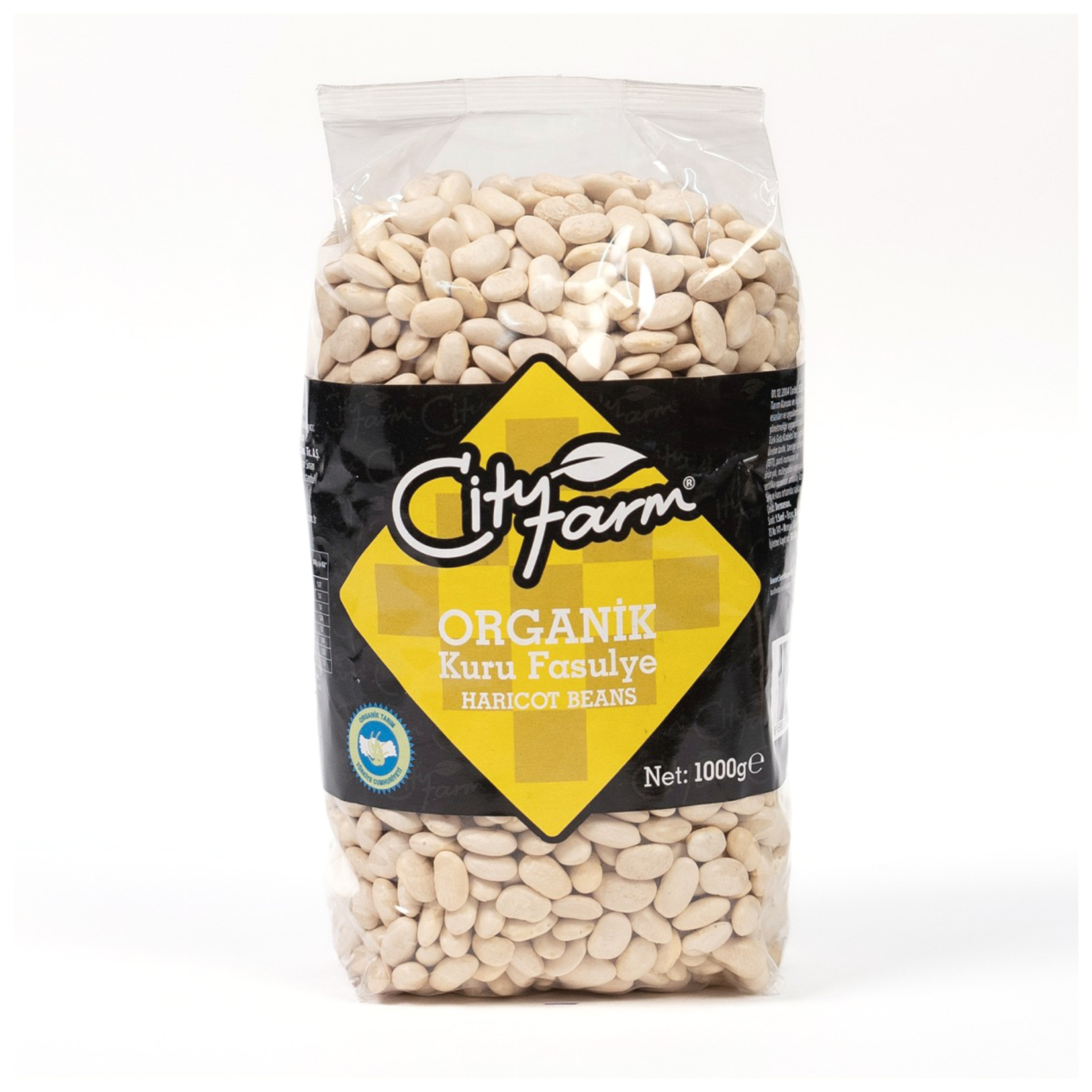 Cityfarm Organik Kuru Fasulye 1 Kg