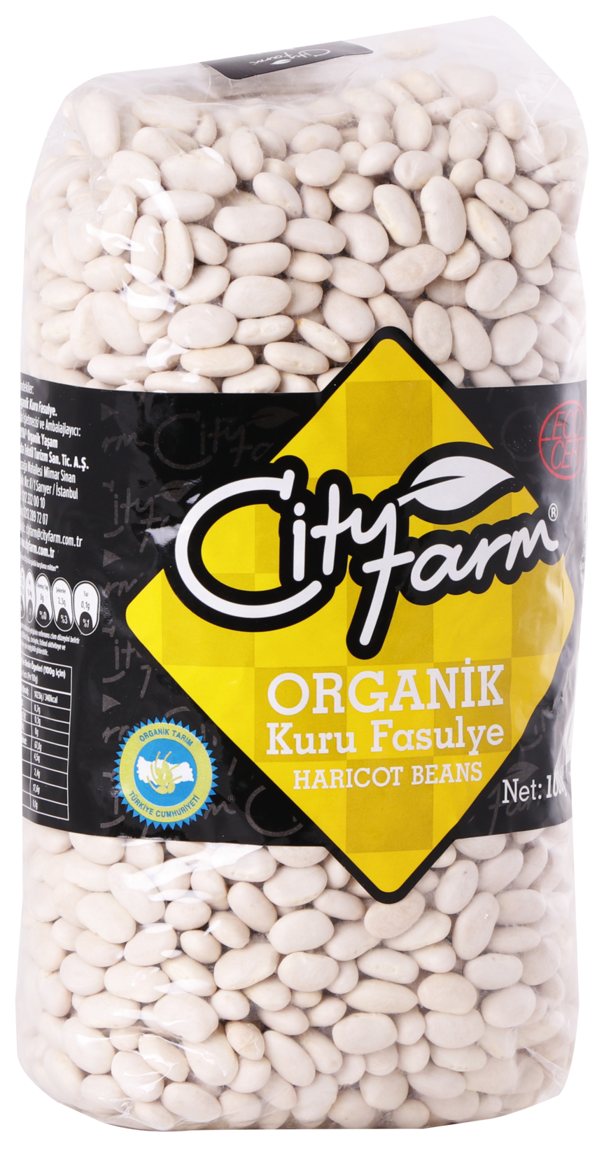 City Farm Organik Fasulye 1000 G