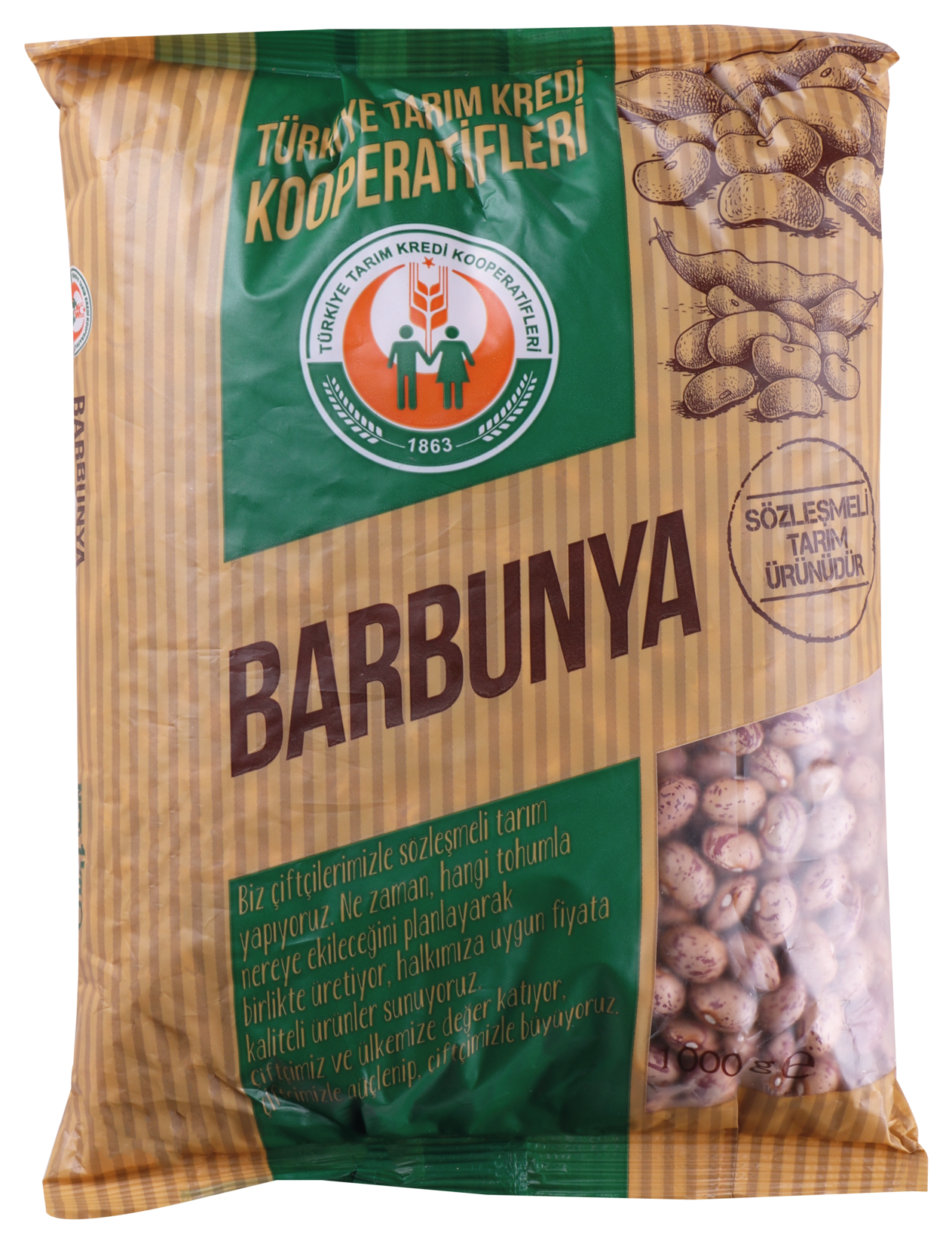 Tarım Kredi Birlik Barbunya 1 Kg