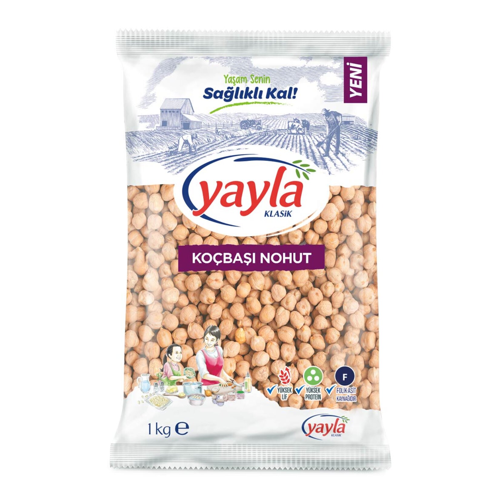 Yayla Koçbaşı Nohut 1Kg