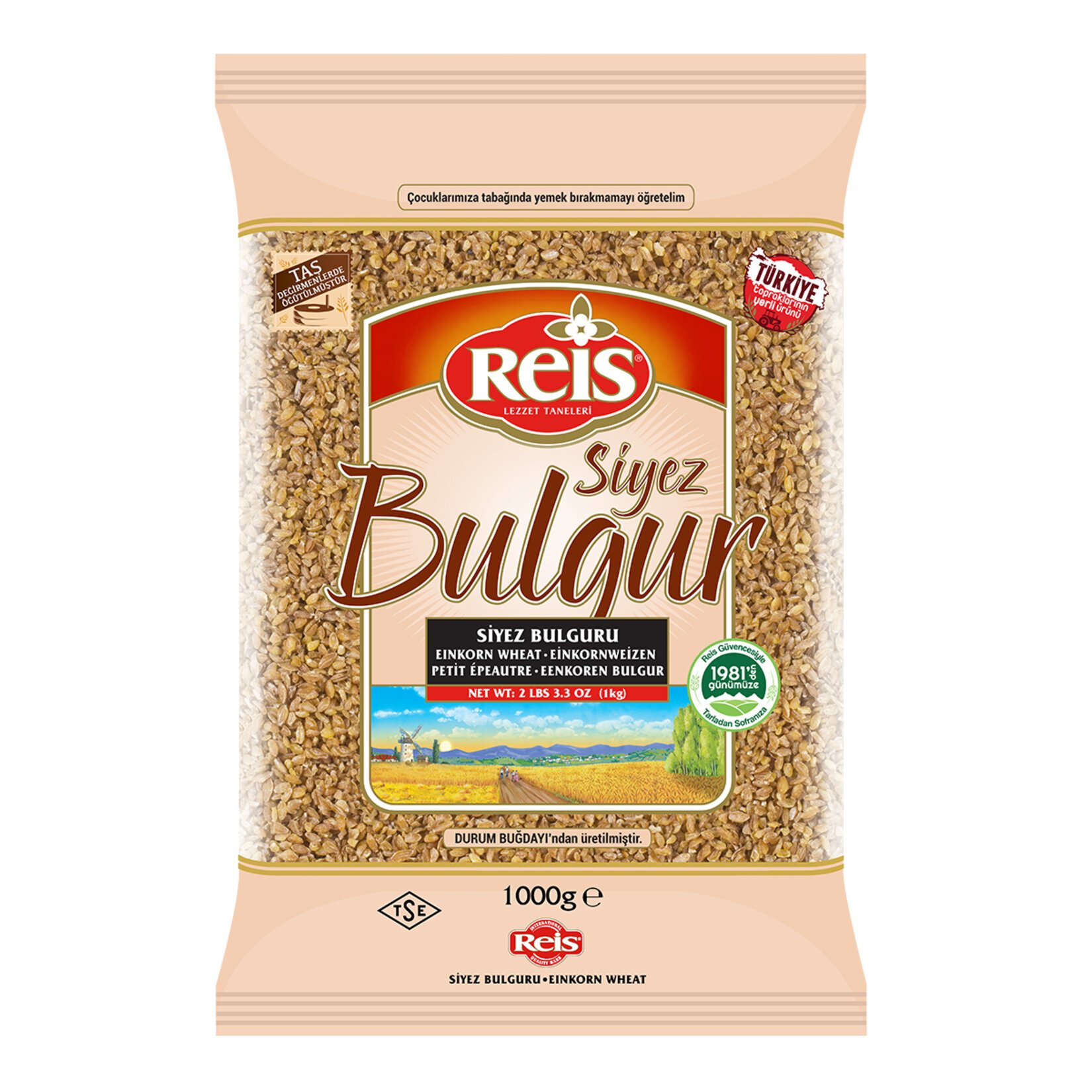Reis Siyez Bulgur 1 Kg