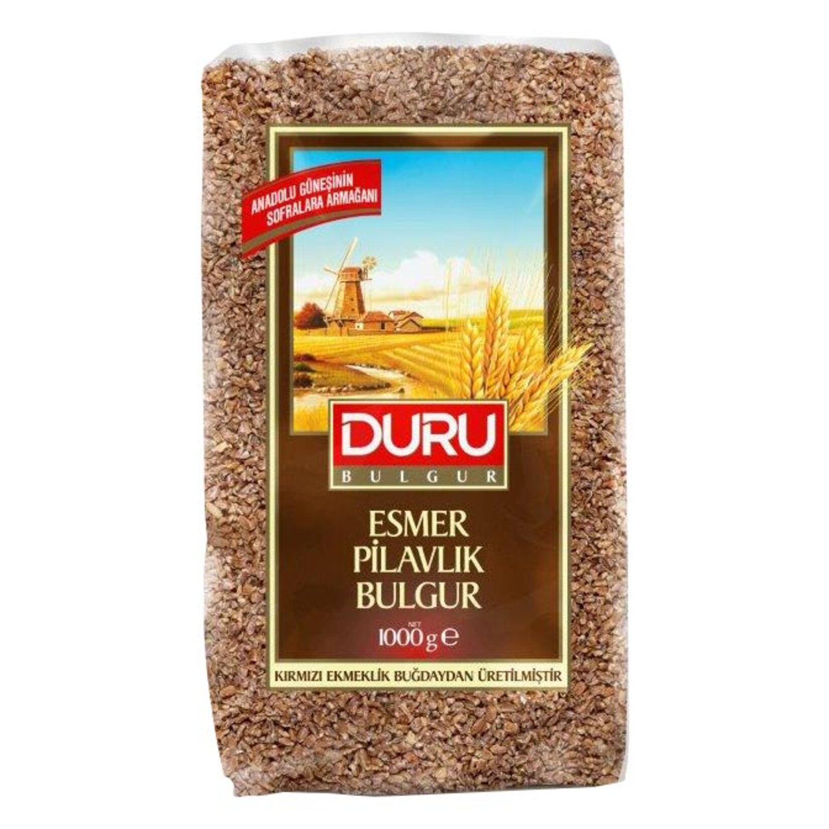 Duru Esmer Pilavlık Bulgur 1 Kg