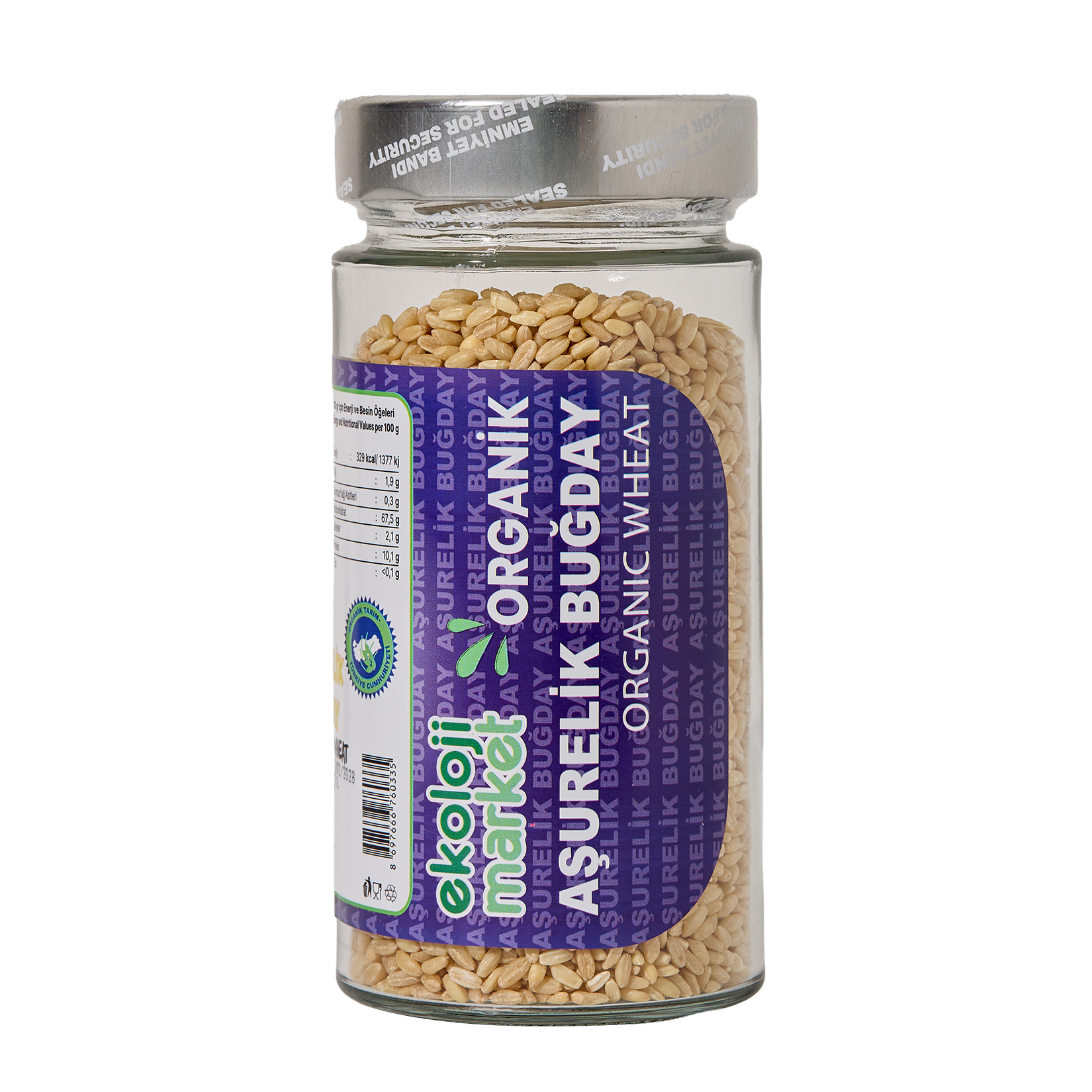 Ekoloji Market Organik Aşurelik Buğday 350 G