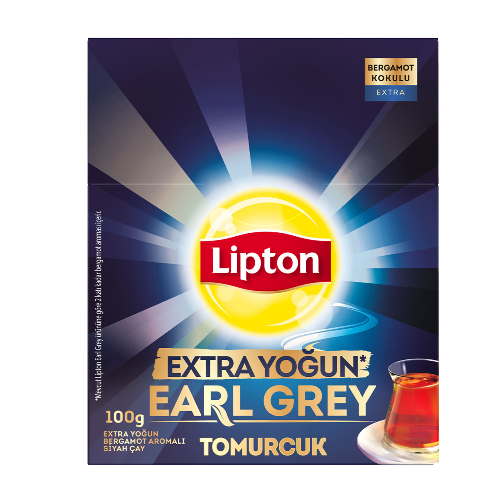Lipton Extra Yogun Earl Grey 100 G