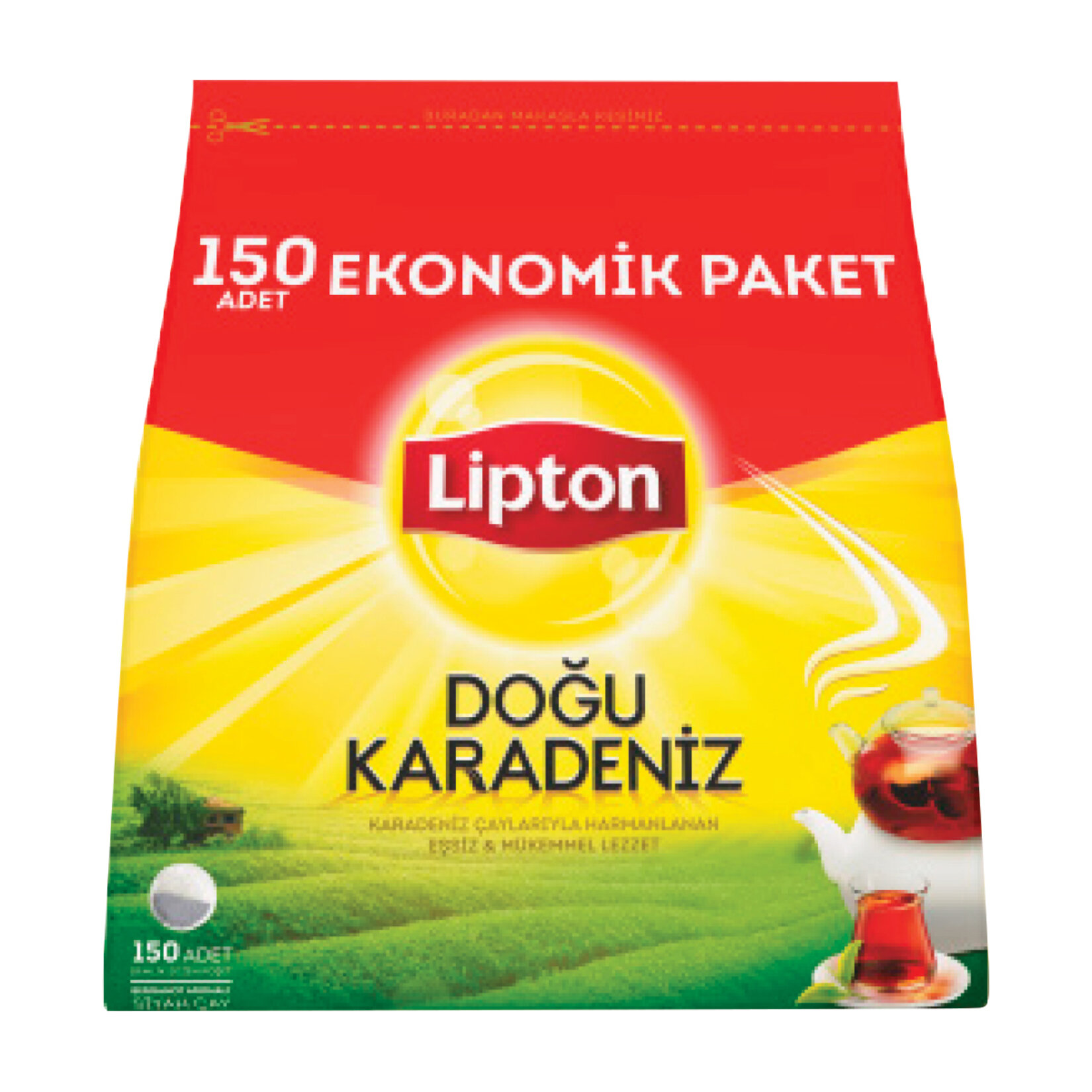 Lipton Doğu Karadeniz Demlik Çay 150 Adet 480G