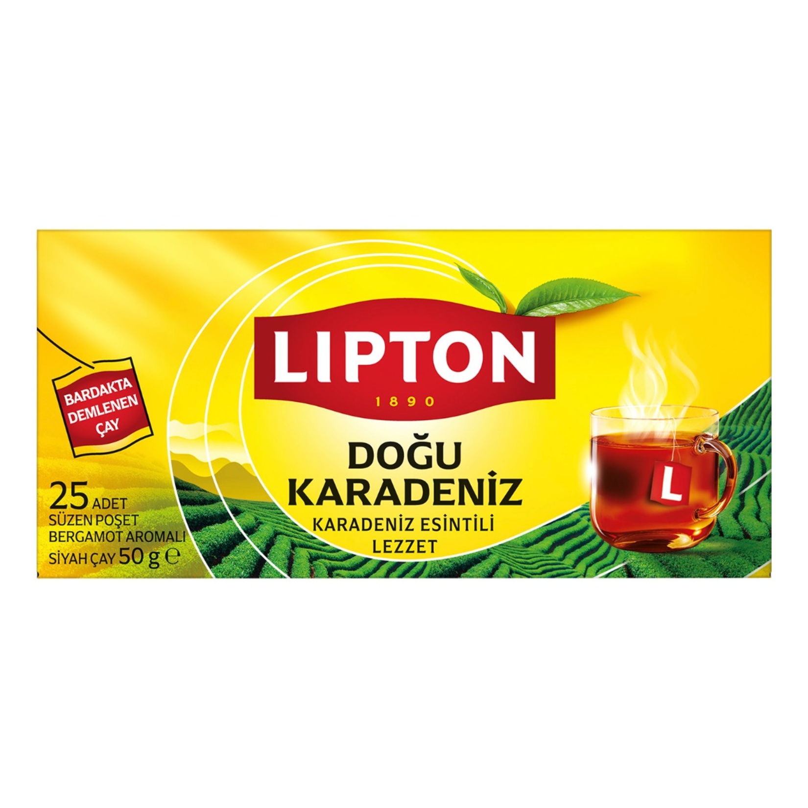 Lipton Bardak Poşet Çay Doğu Karadeniz 25'li
