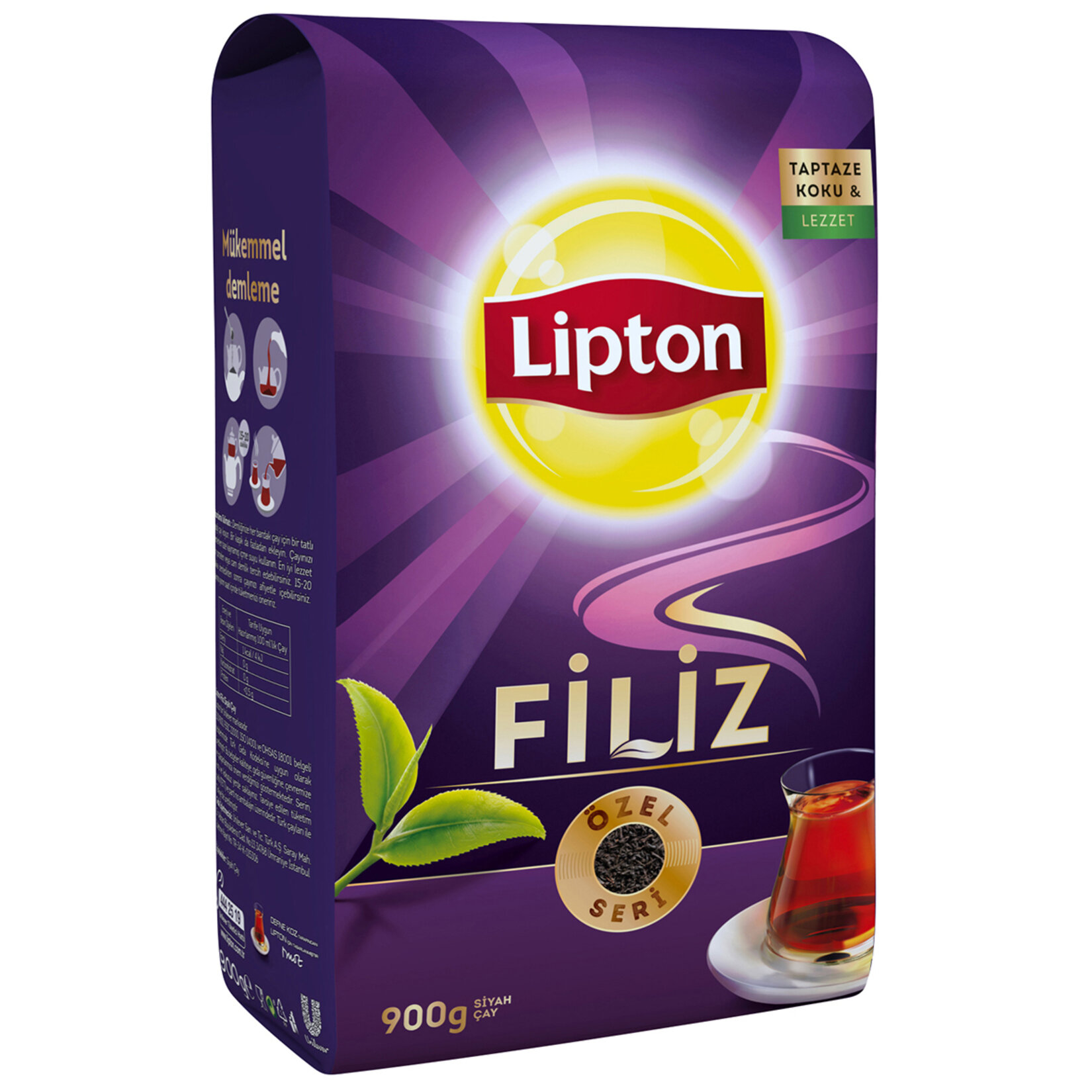 Lipton Filiz Siyah Çay 900 G