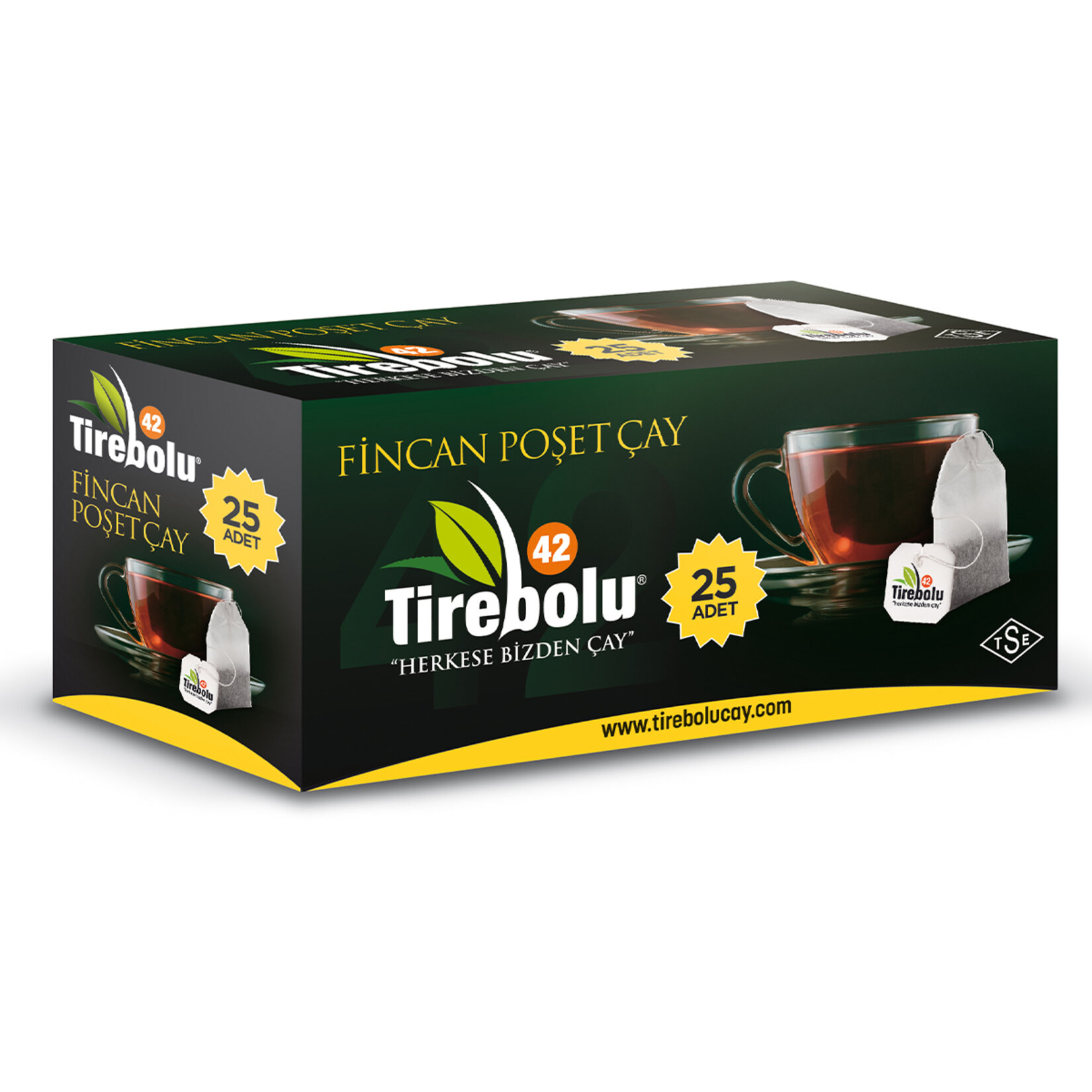 Tirebolu 42 Fincan Poşet Çay 25'li 50 G