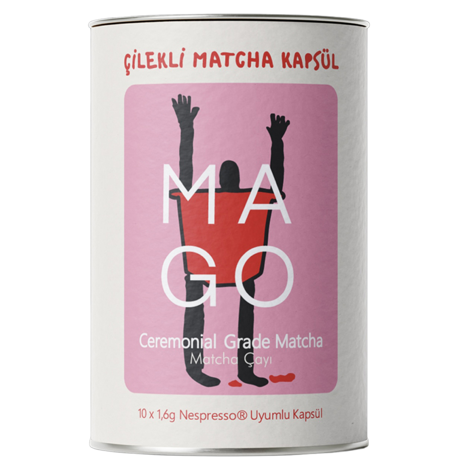 Mago Matcha Ceremonial Çilek Matcha 10'lu Kapsül