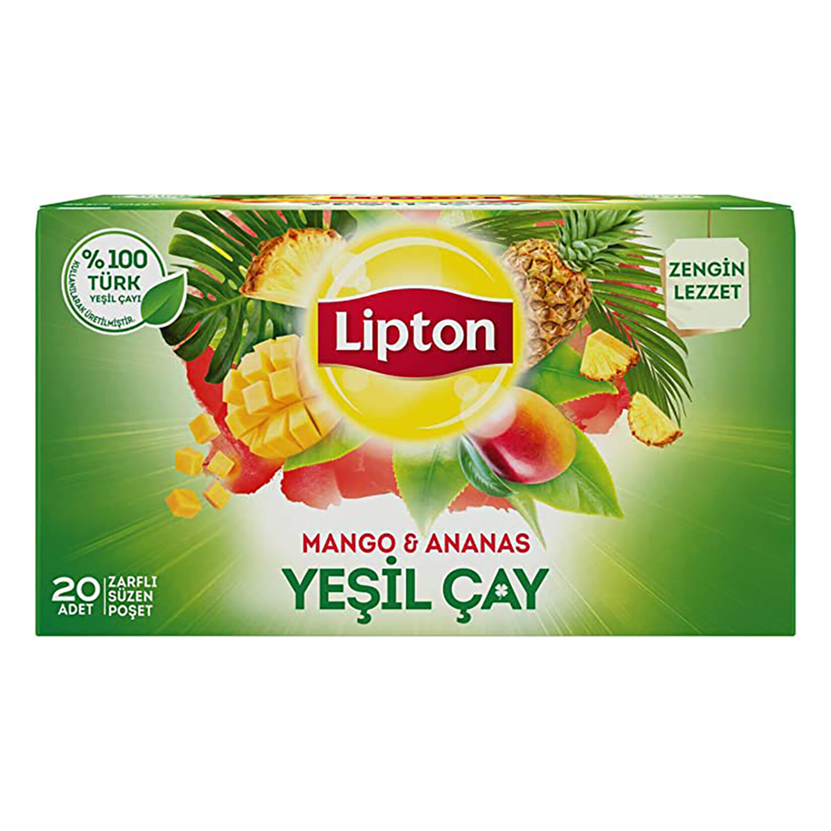 Lipton Mango Ananas Yeşil Çay 20'li 30 G