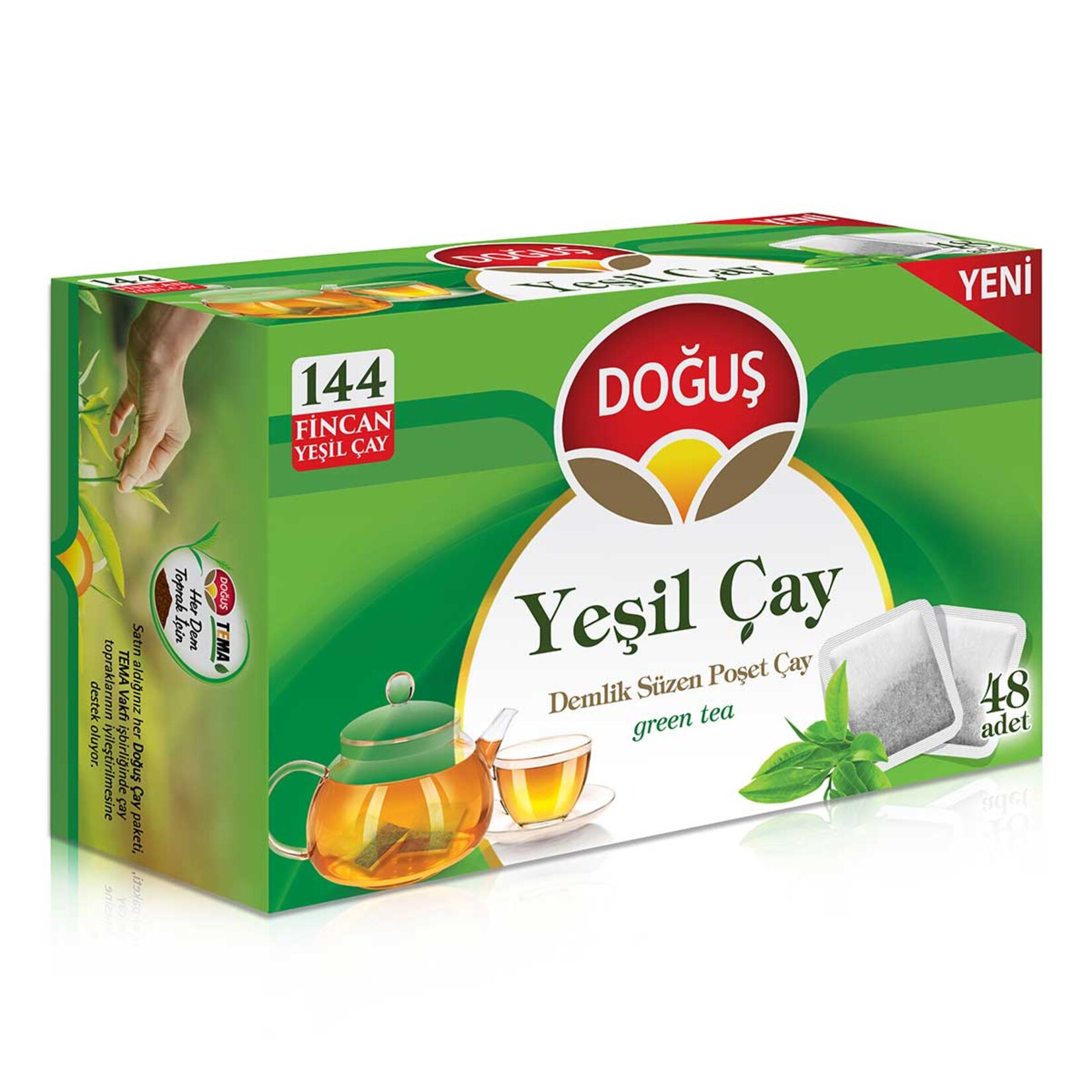 Doğuş Yeşilçay Demlik Poşet 48'li 153.6 G