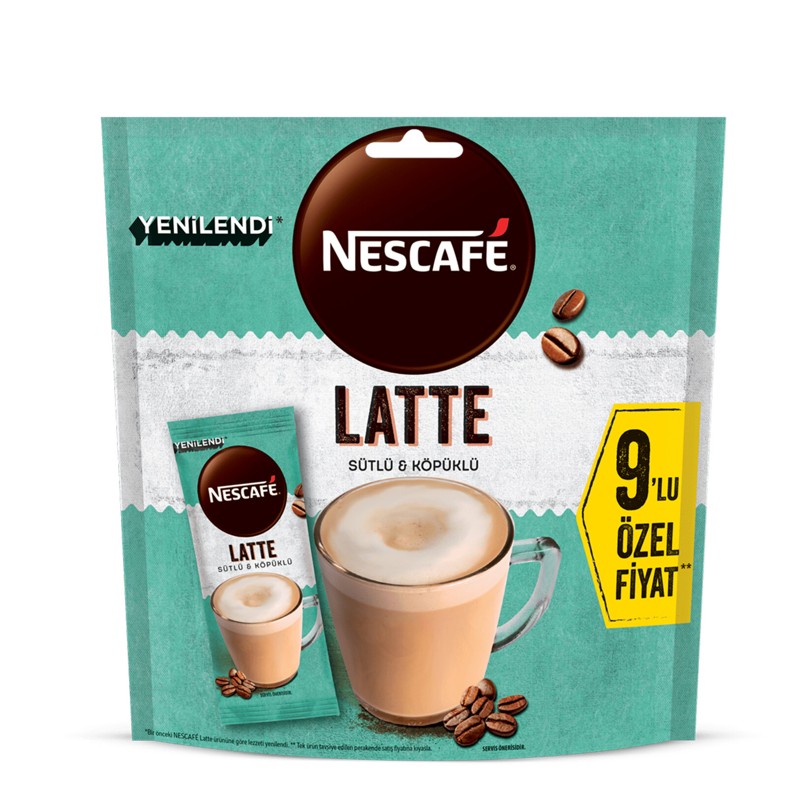 Nescafe Latte 9 x 14,5 G Paket