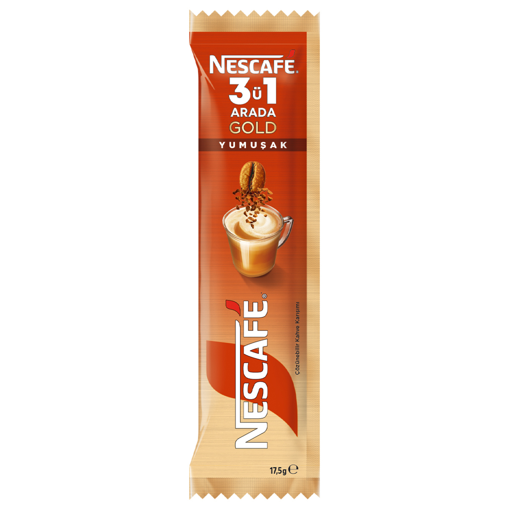 Nescafe 3ü1 Arada Gold Yumuşak Tekli 17.5 G