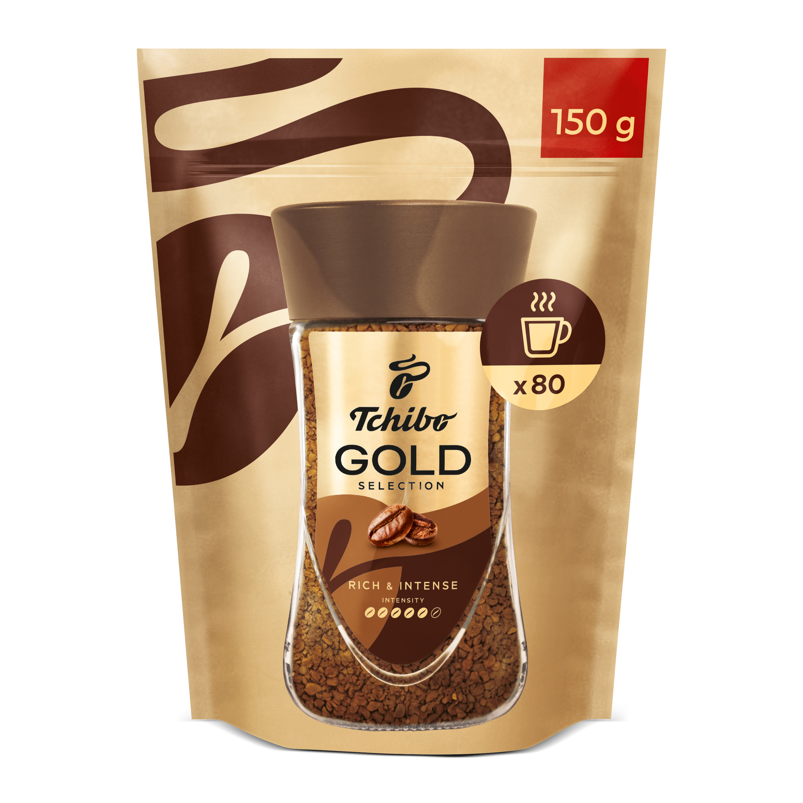 Tchibo Gold Selection Çözünebilir Kahve Ekonomik Paket 150 G
