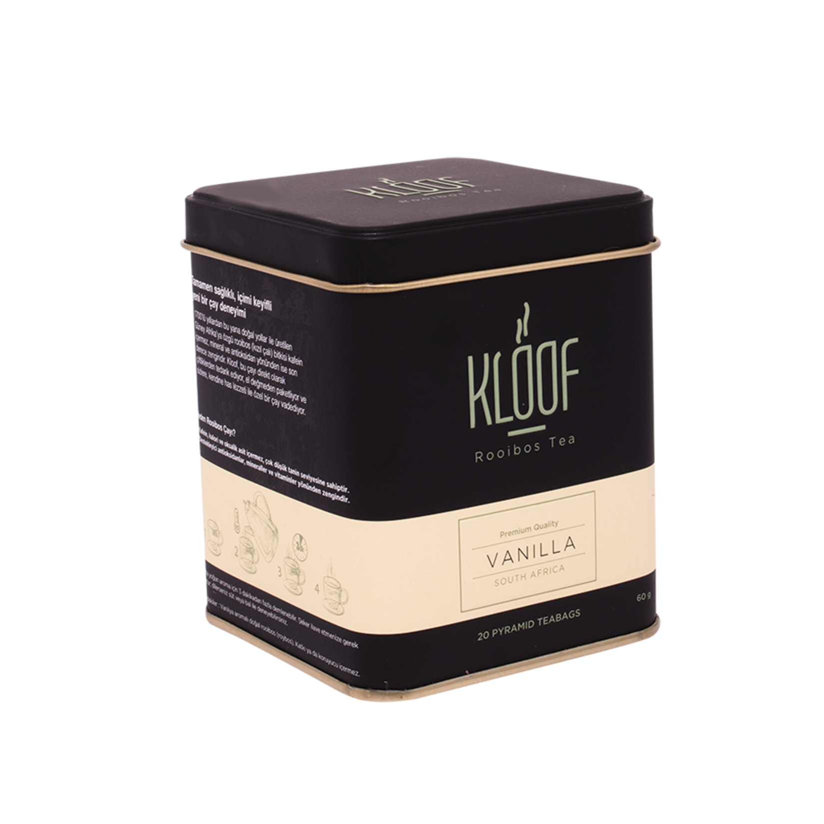 Kloof Vanilla Rooibos Tea 60 G.
