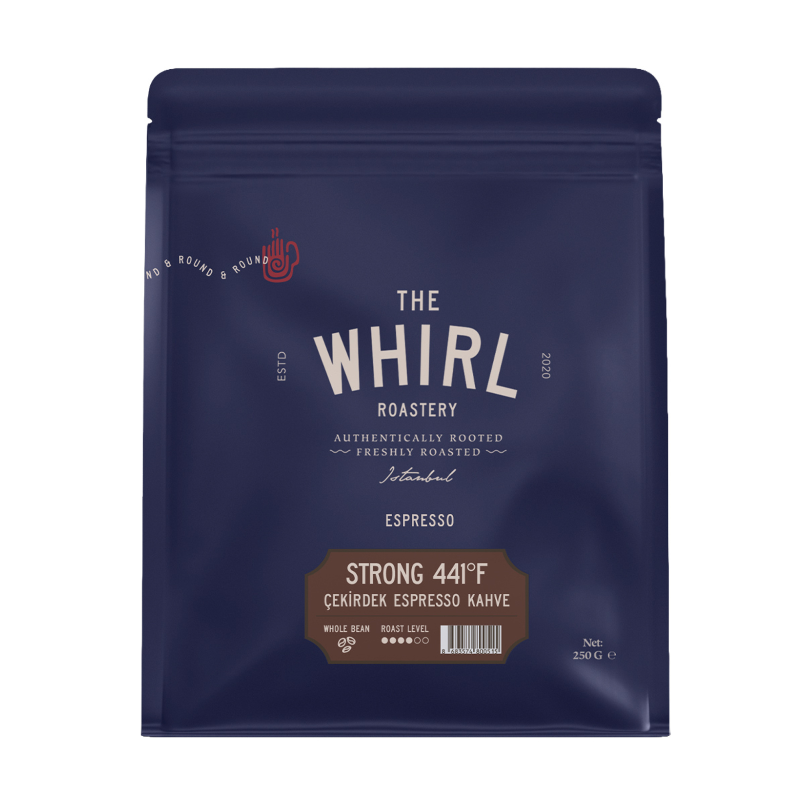 The Whirl Strong Espresso 441°F Çekirdek Kahve 250 G