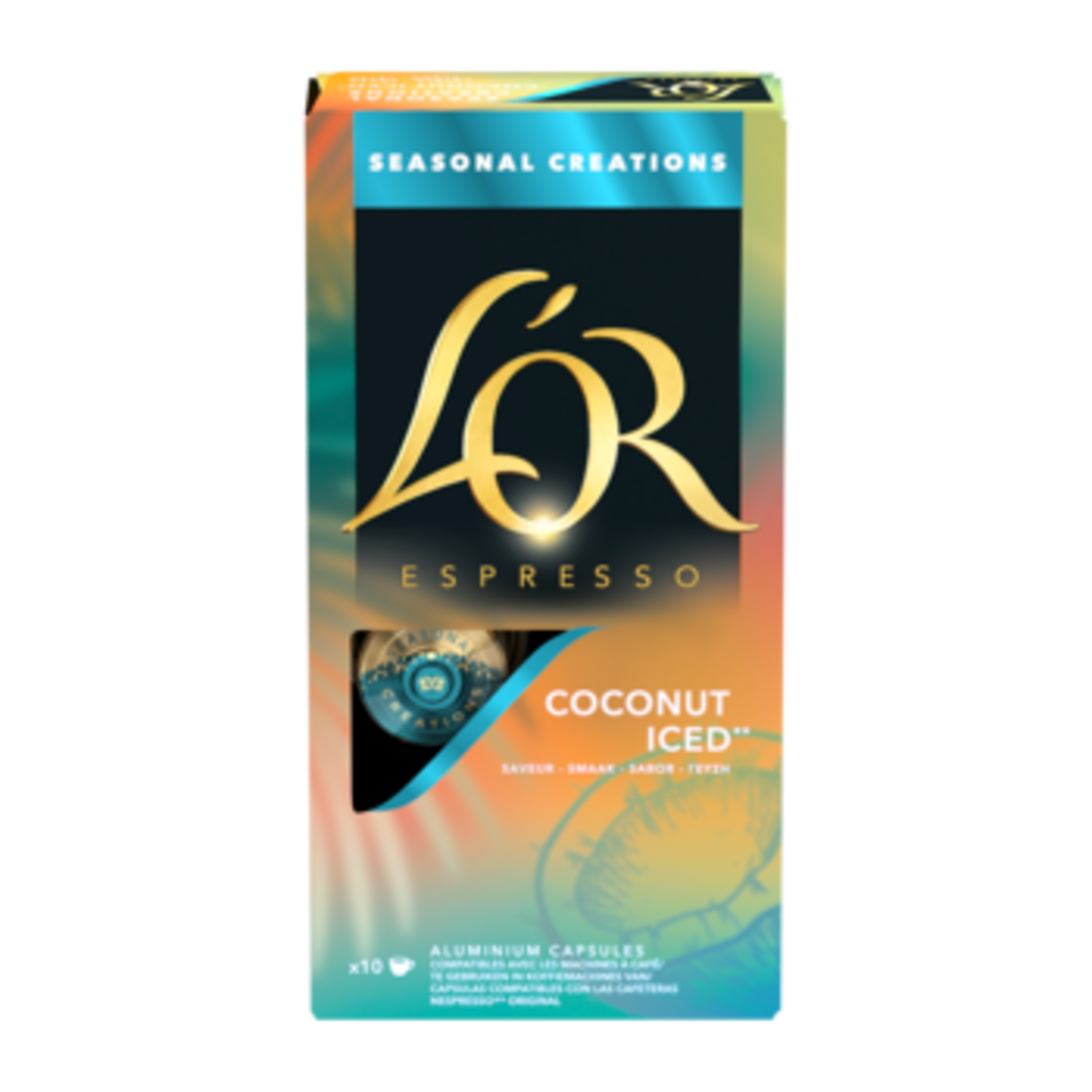 L'or Coconut Aromalı Kapsül Kahve 10'lu 52 G