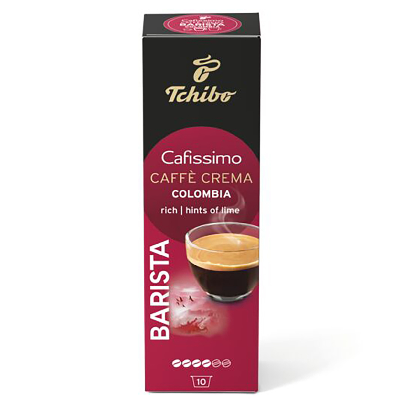 Tchibo Cafissimo Barista Caffe Crema Colombia 10'lu