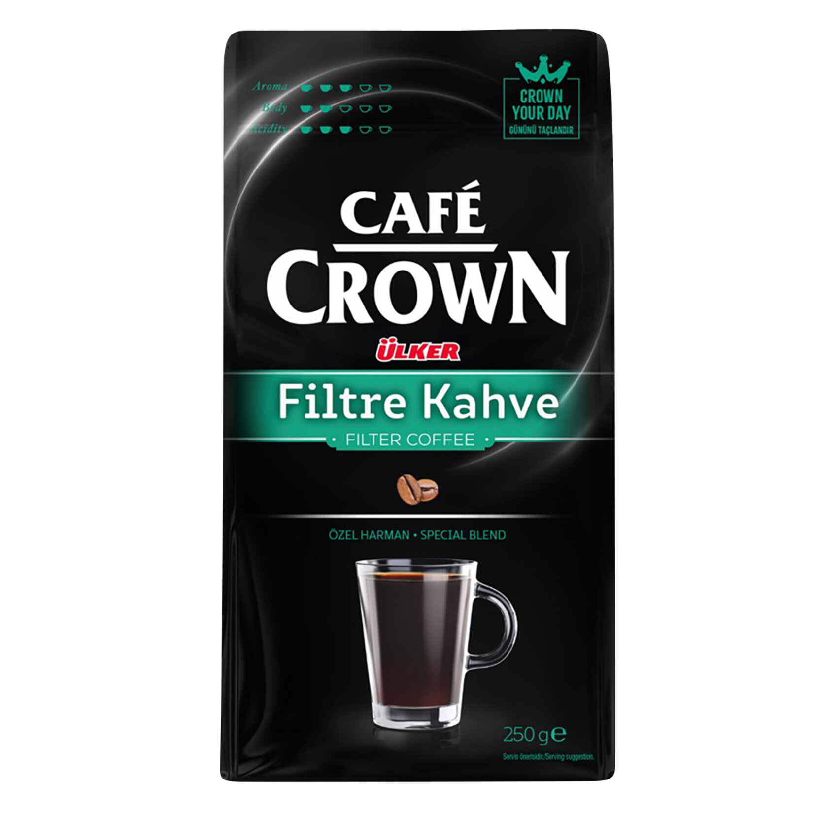 Cafe Crown Filtre Kahve 250 G