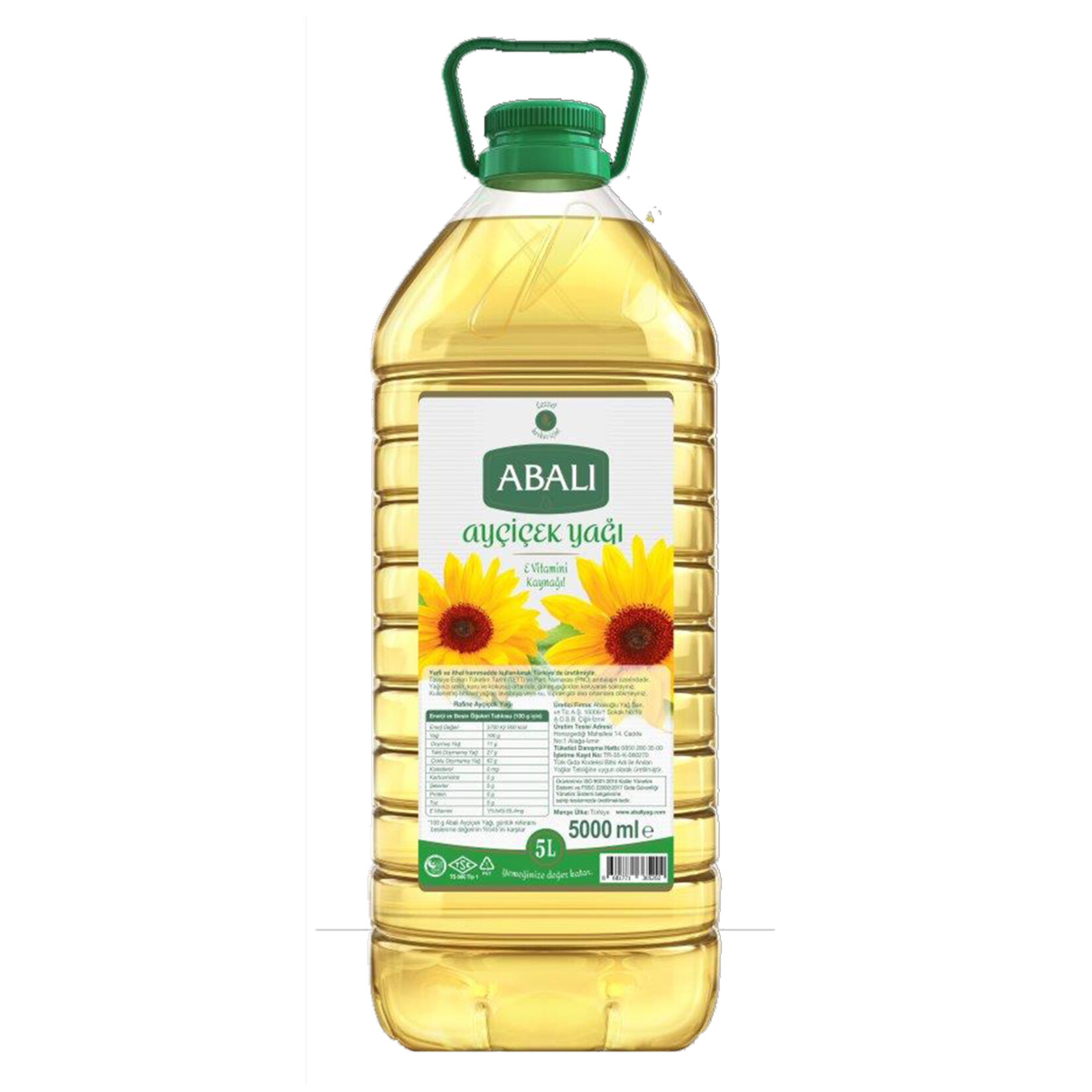 Abalı Ayçiçek Yağı 5L