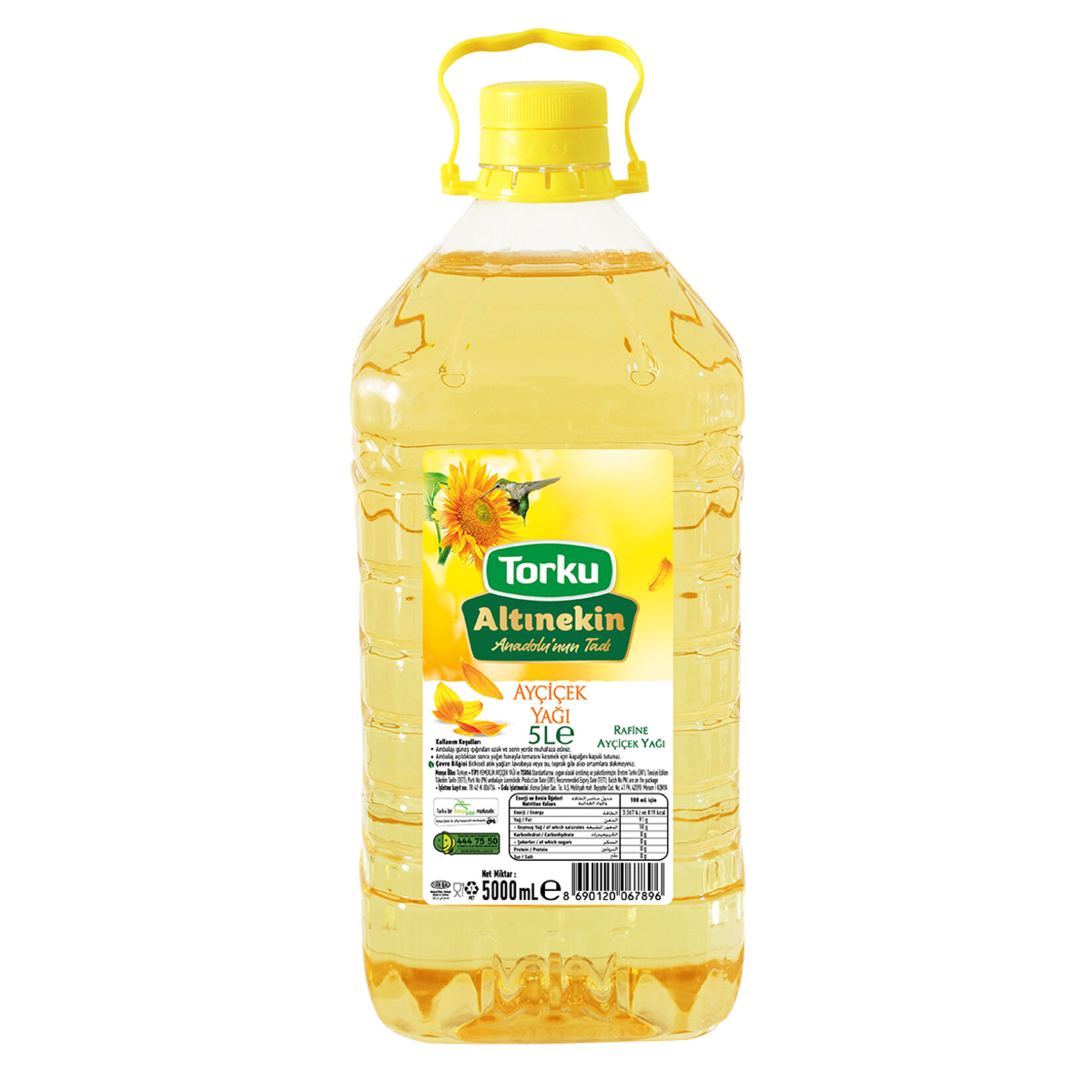 Torku Ayçiçek Yağı 5 L