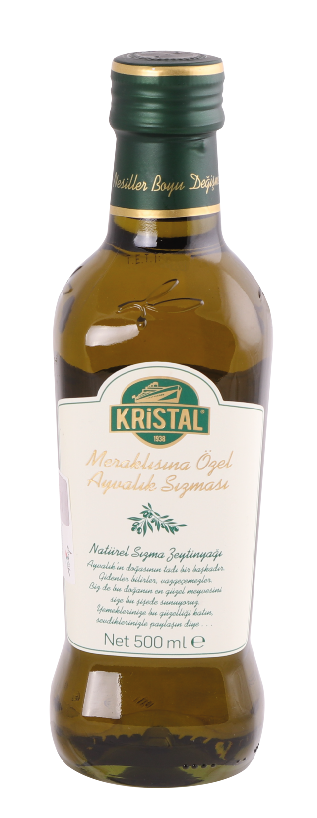Kristal Meraklısına Özel Ayvalık Sızması 500 Ml Cam Şişe