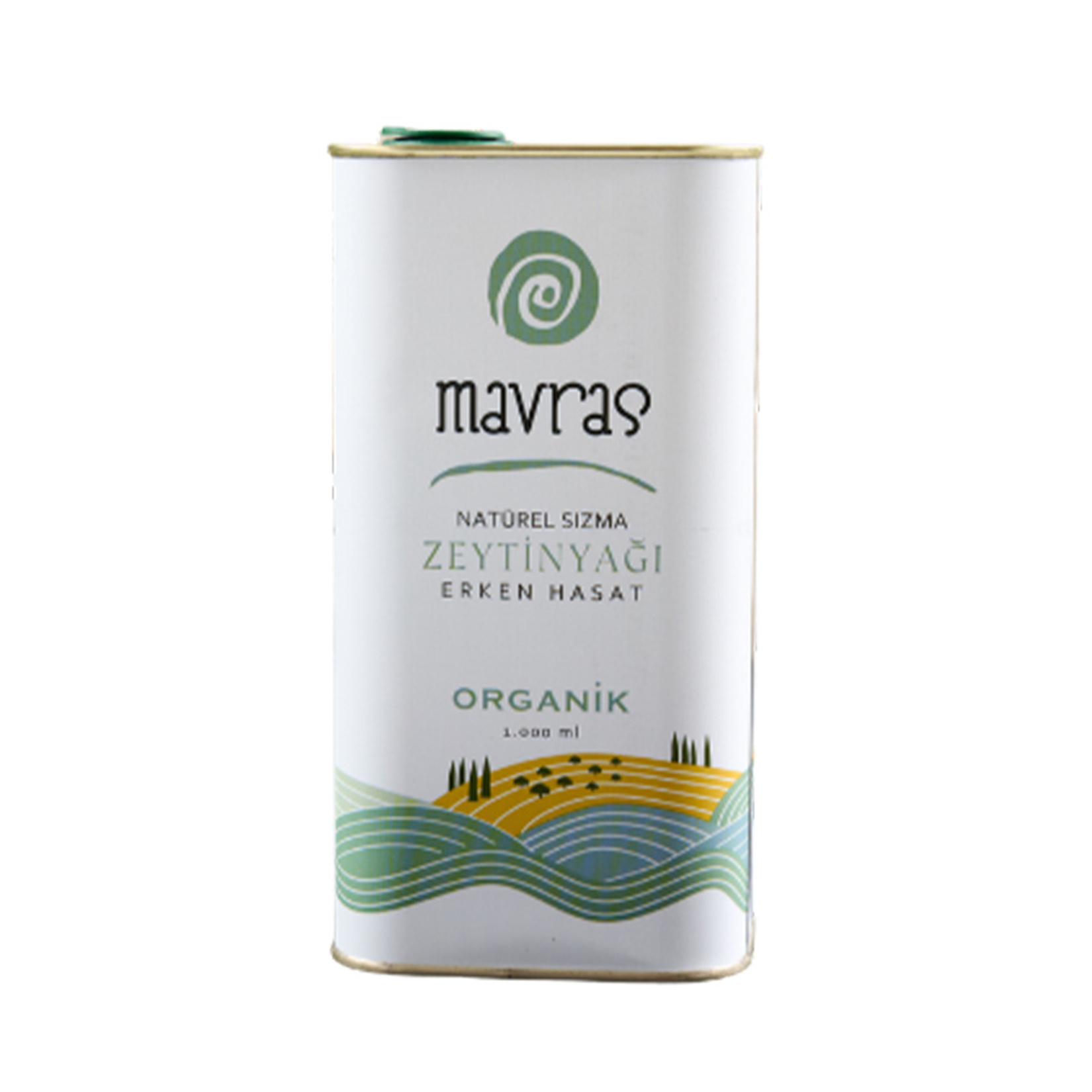Mavras Organik Erken Hasat Natürel Sızma Zeytinyağı 1 L