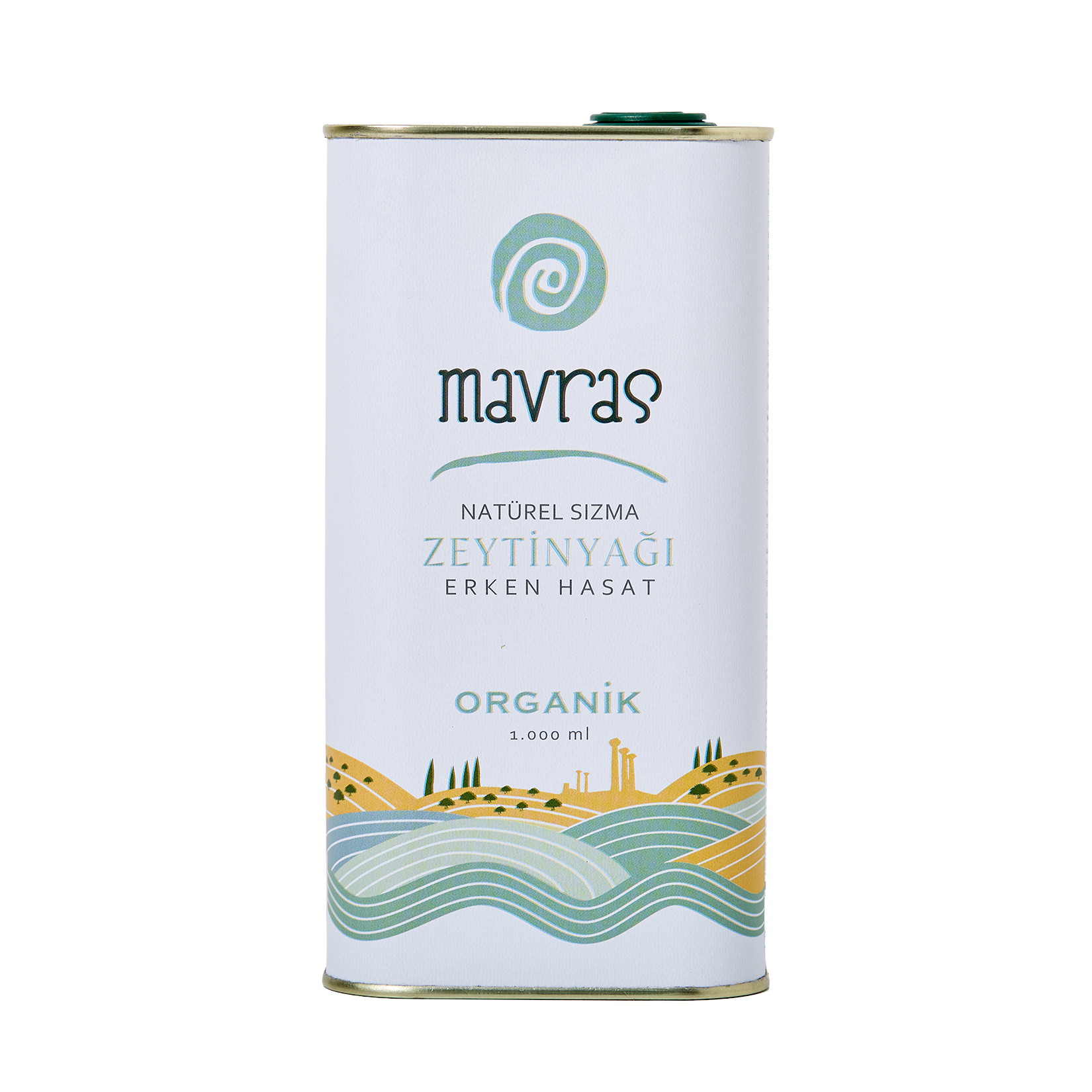 Mavras Organik Erken Hasat Natürel Sızma Zeytinyağı 1 L